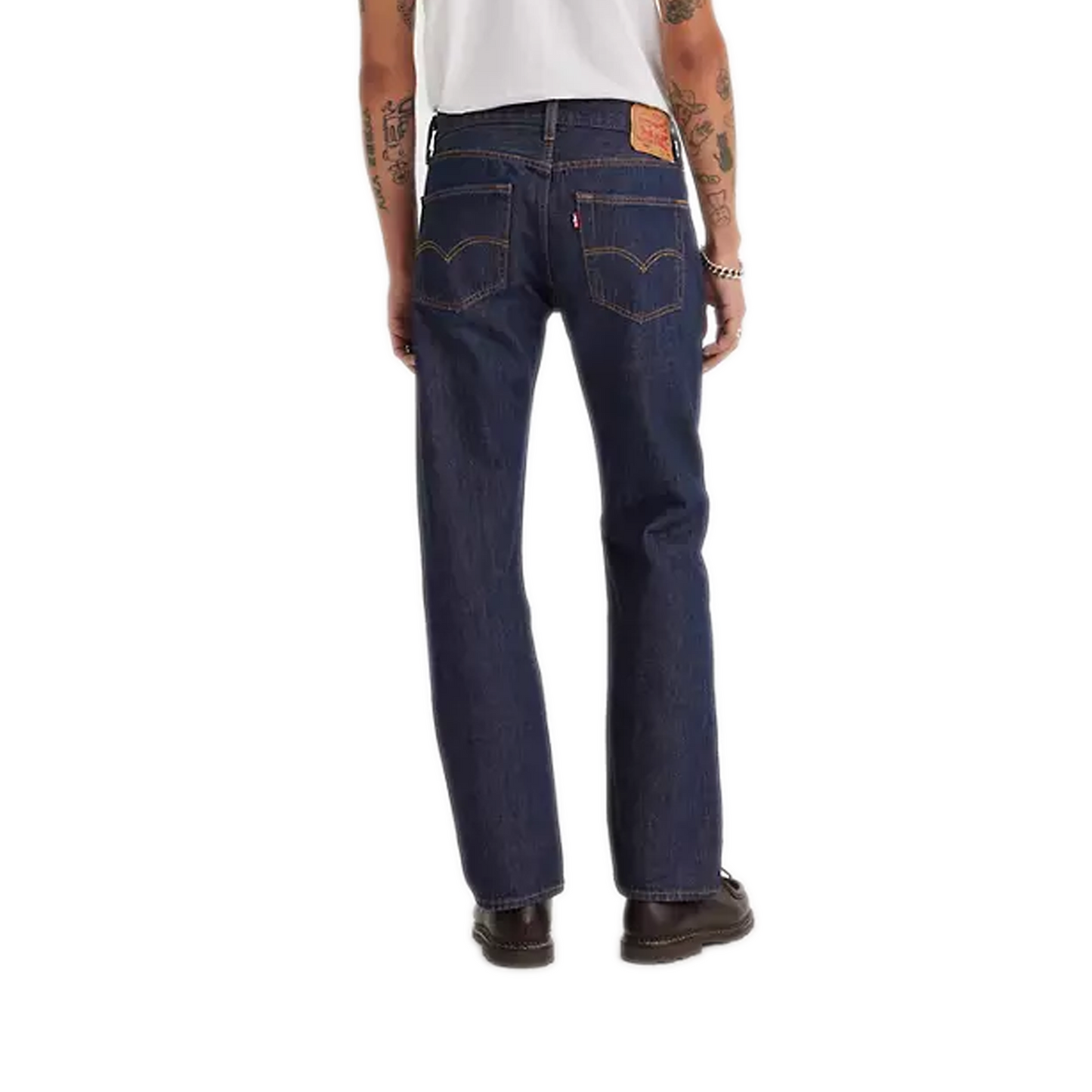 Men's Levi's 501 Original Fit Jeans - Rinse/ Dark Wash/ Non Stretch