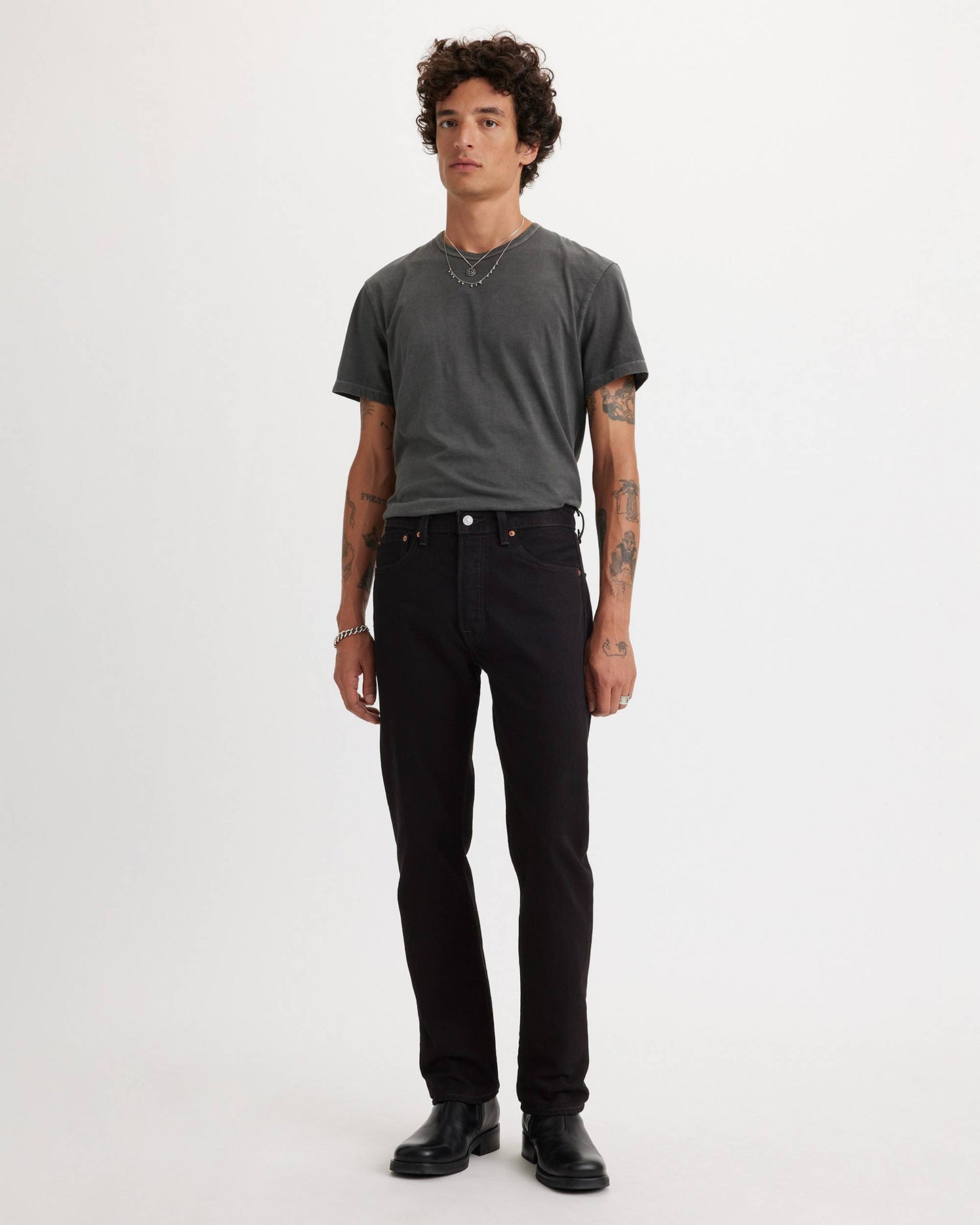 Men's Levi's 501 Original Fit Jeans - Black