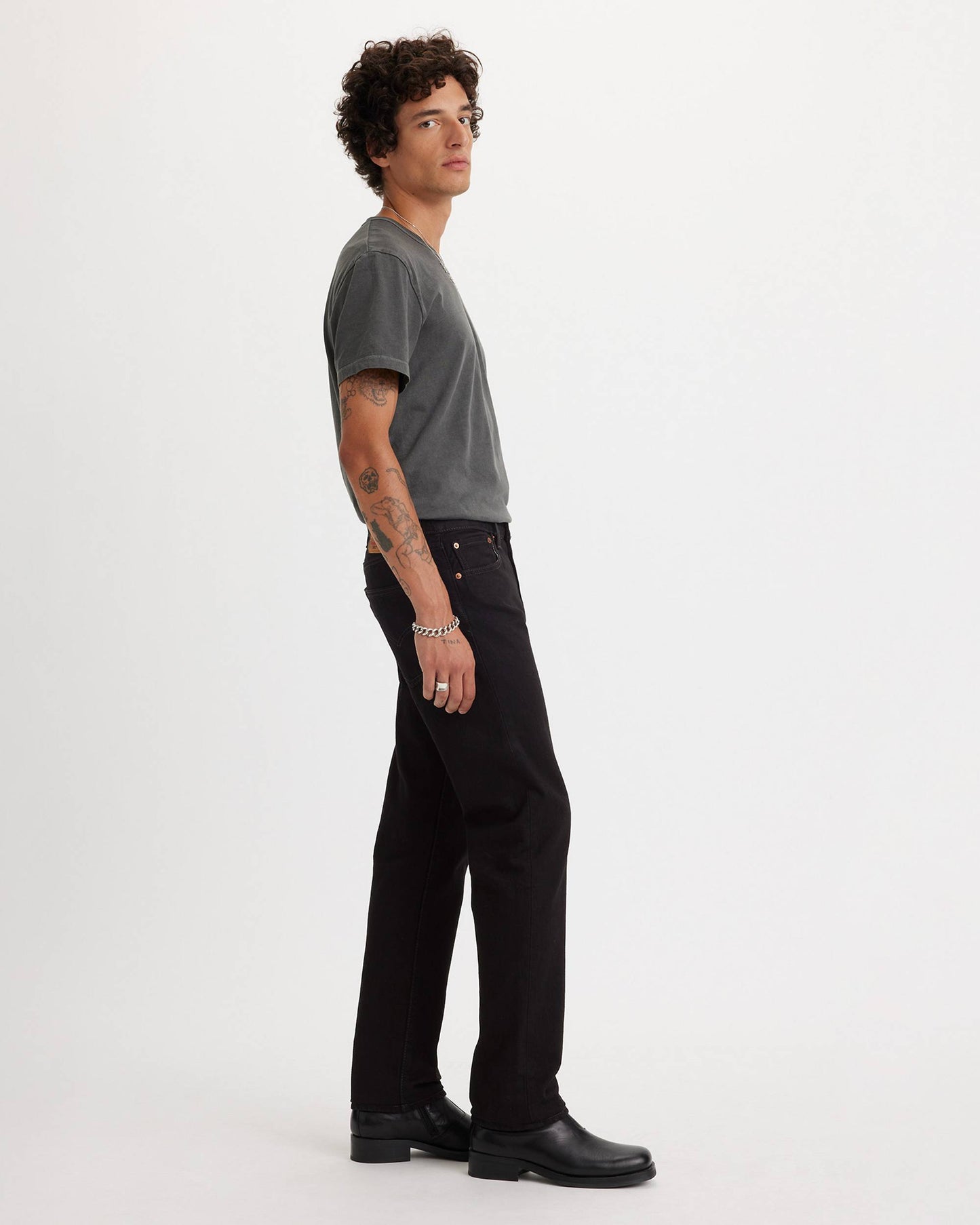Men's Levi's 501 Original Fit Jeans - Black