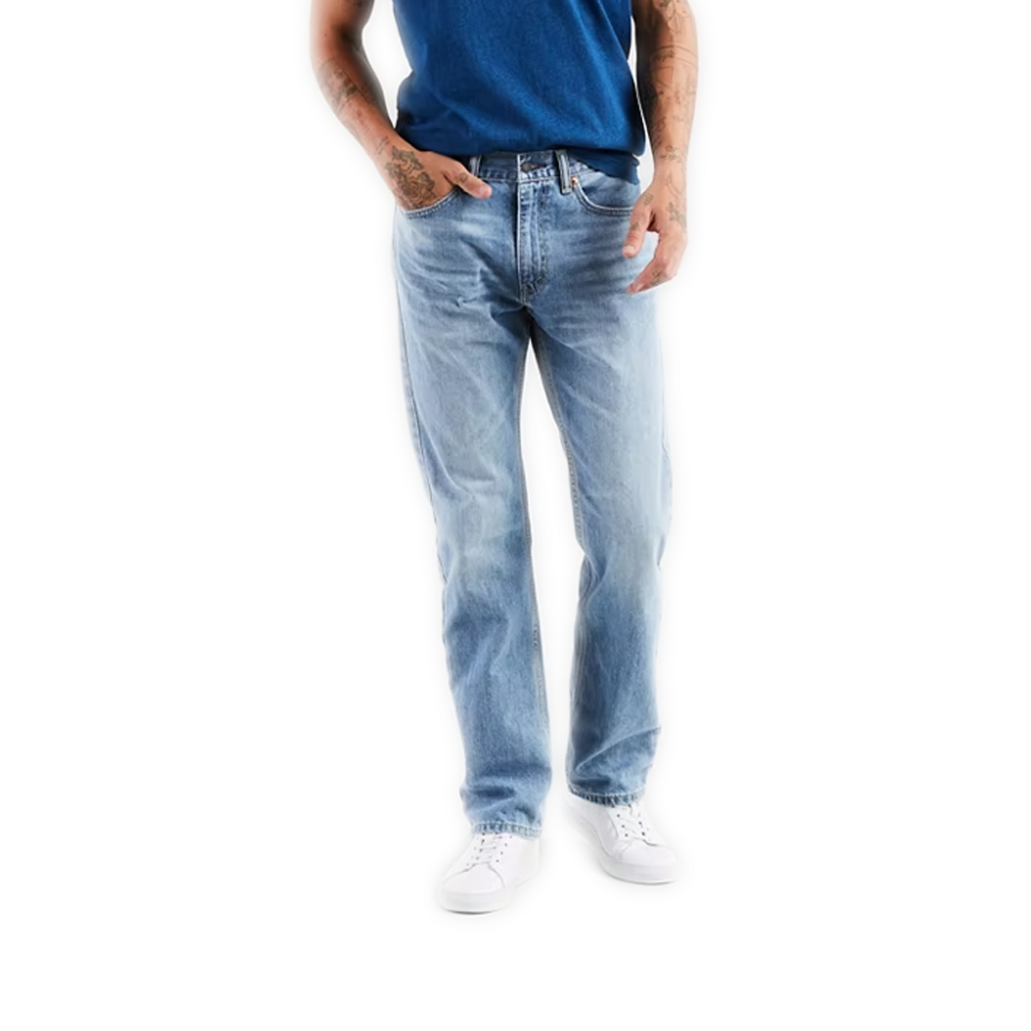Men's Levi's 505 Regular Fit Jeans - Light Wash