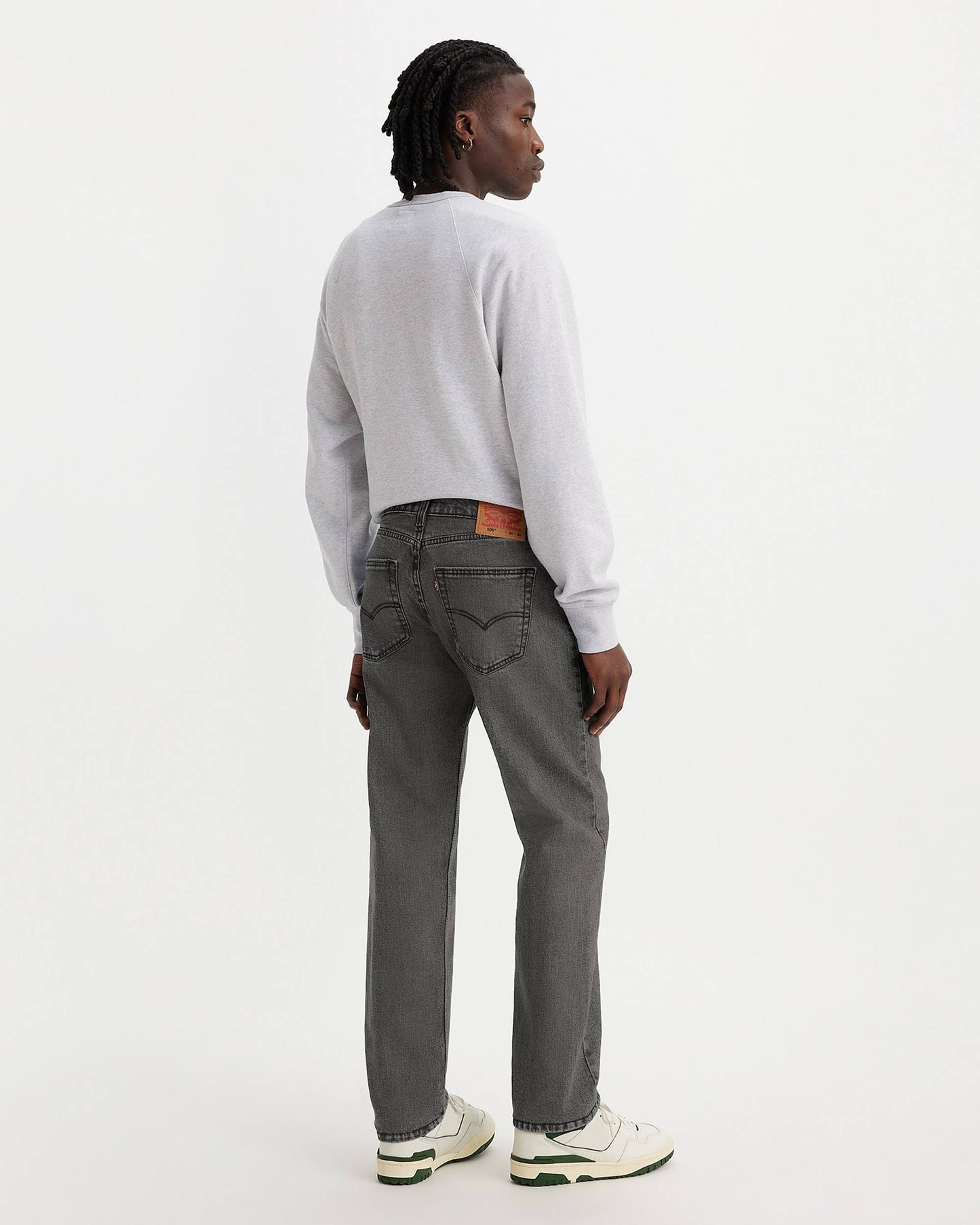 Men's Levi's 505 Regular Fit Jeans - Fly On The Wall
