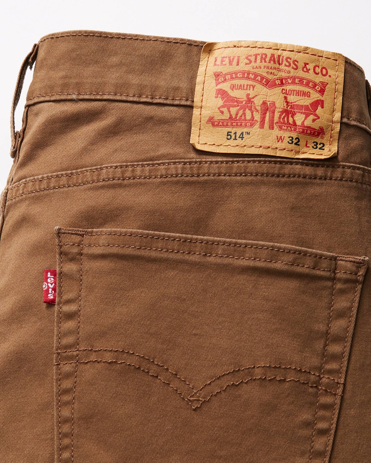 Men's Levi's 514 Straight Fit Jeans - Karla Brown
