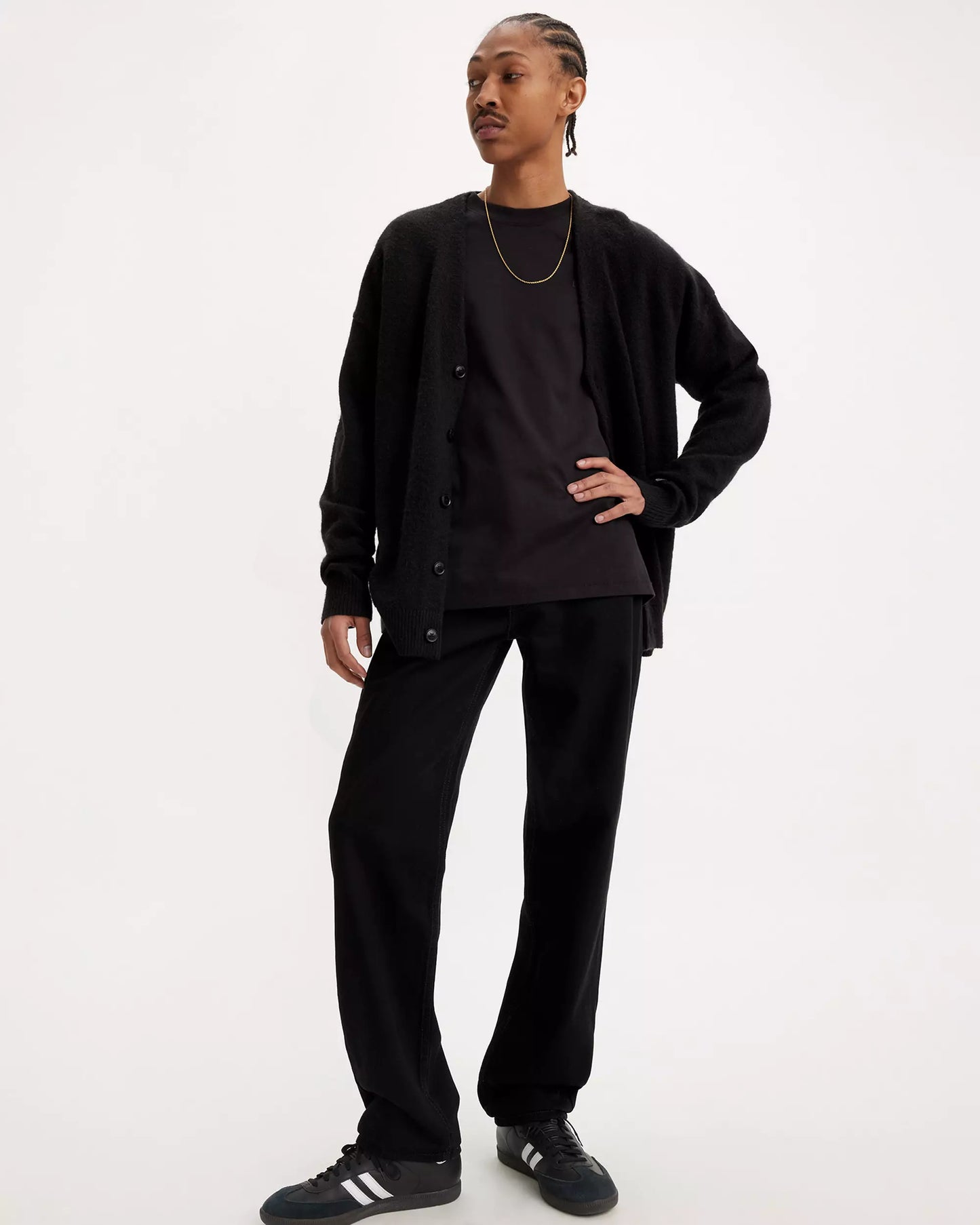 Men's Levi's 550 Relaxed Fit Jeans - Black