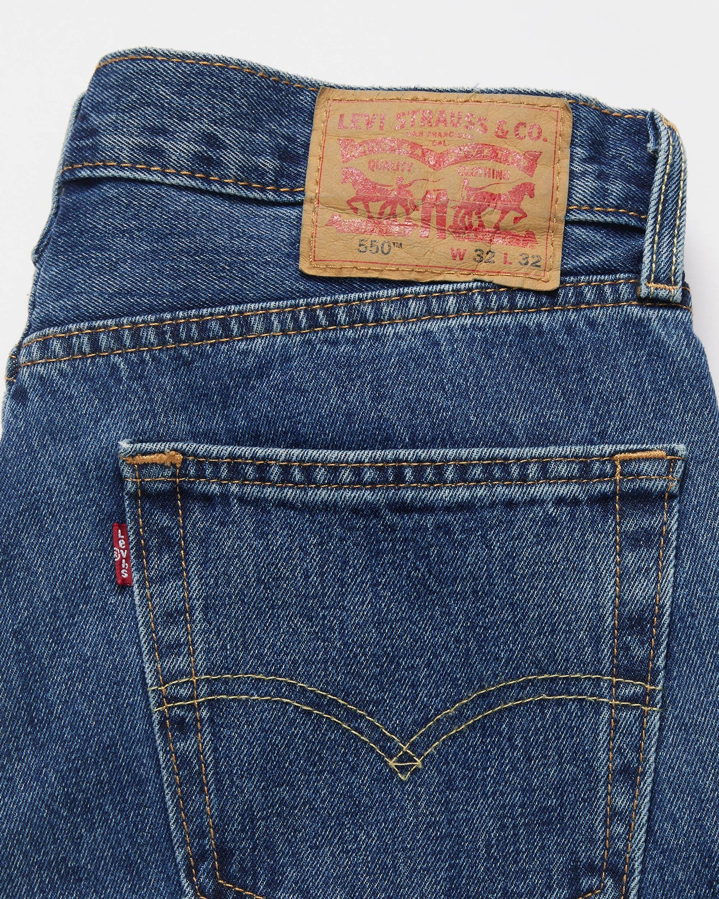 Men's Levi's 550 Relaxed Fit Jeans - Dark Stonewash