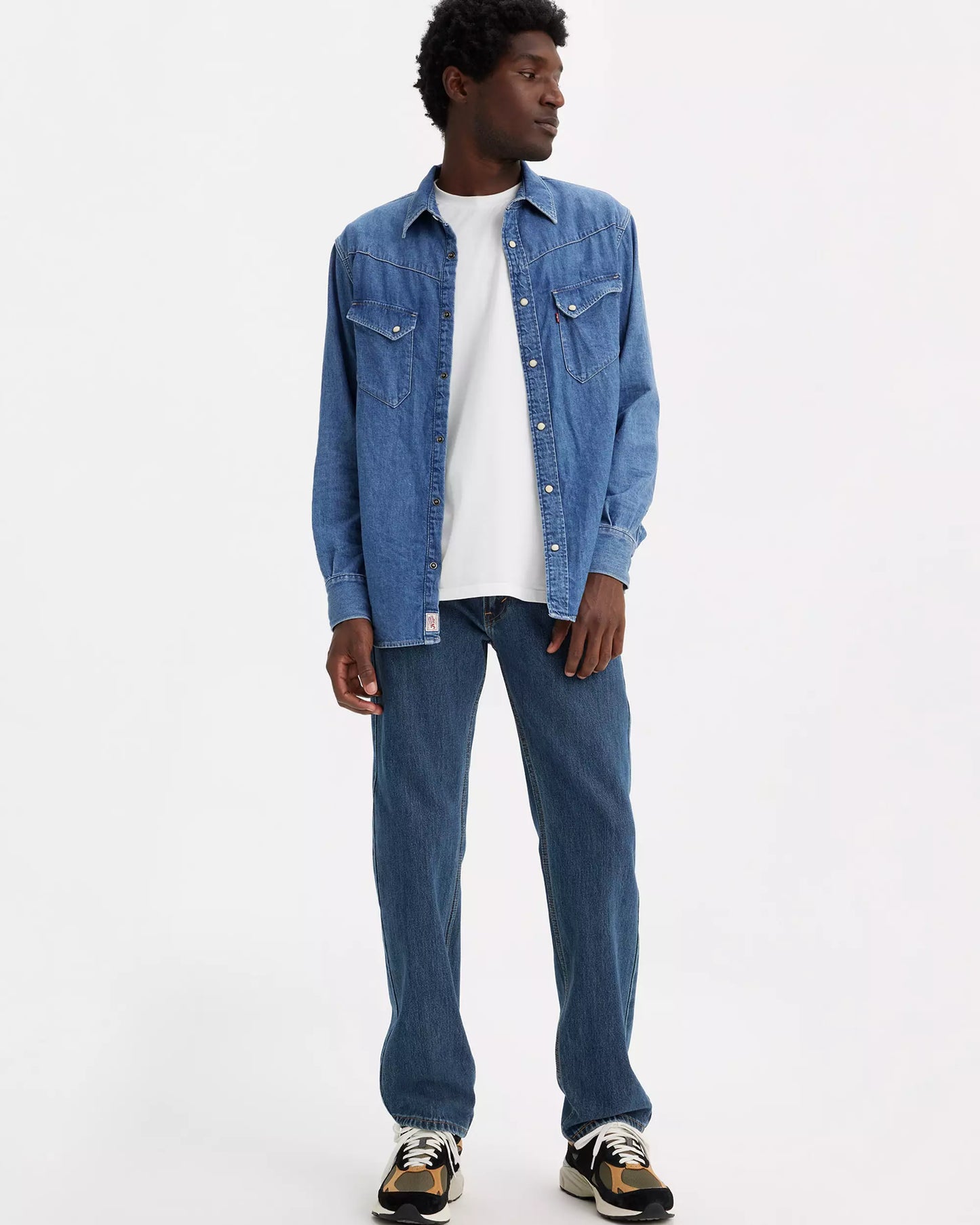 Men's Levi's 550 Relaxed Fit Jeans - Dark Stonewash