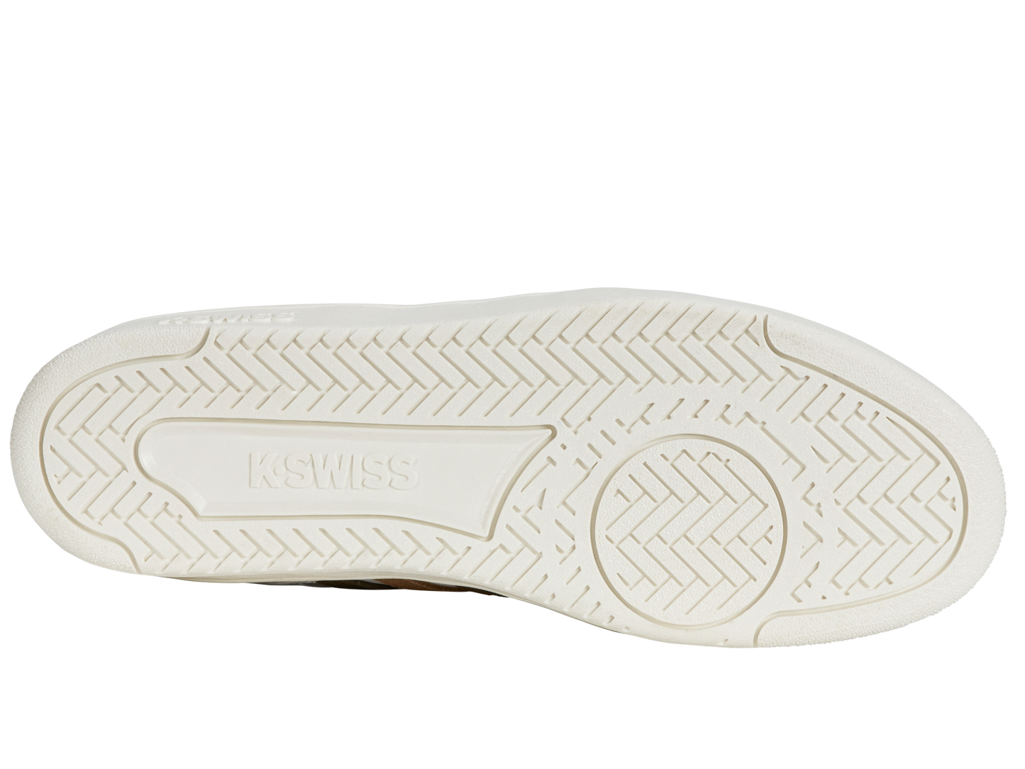 Men's K-Swiss Court Palisades - White/Brown