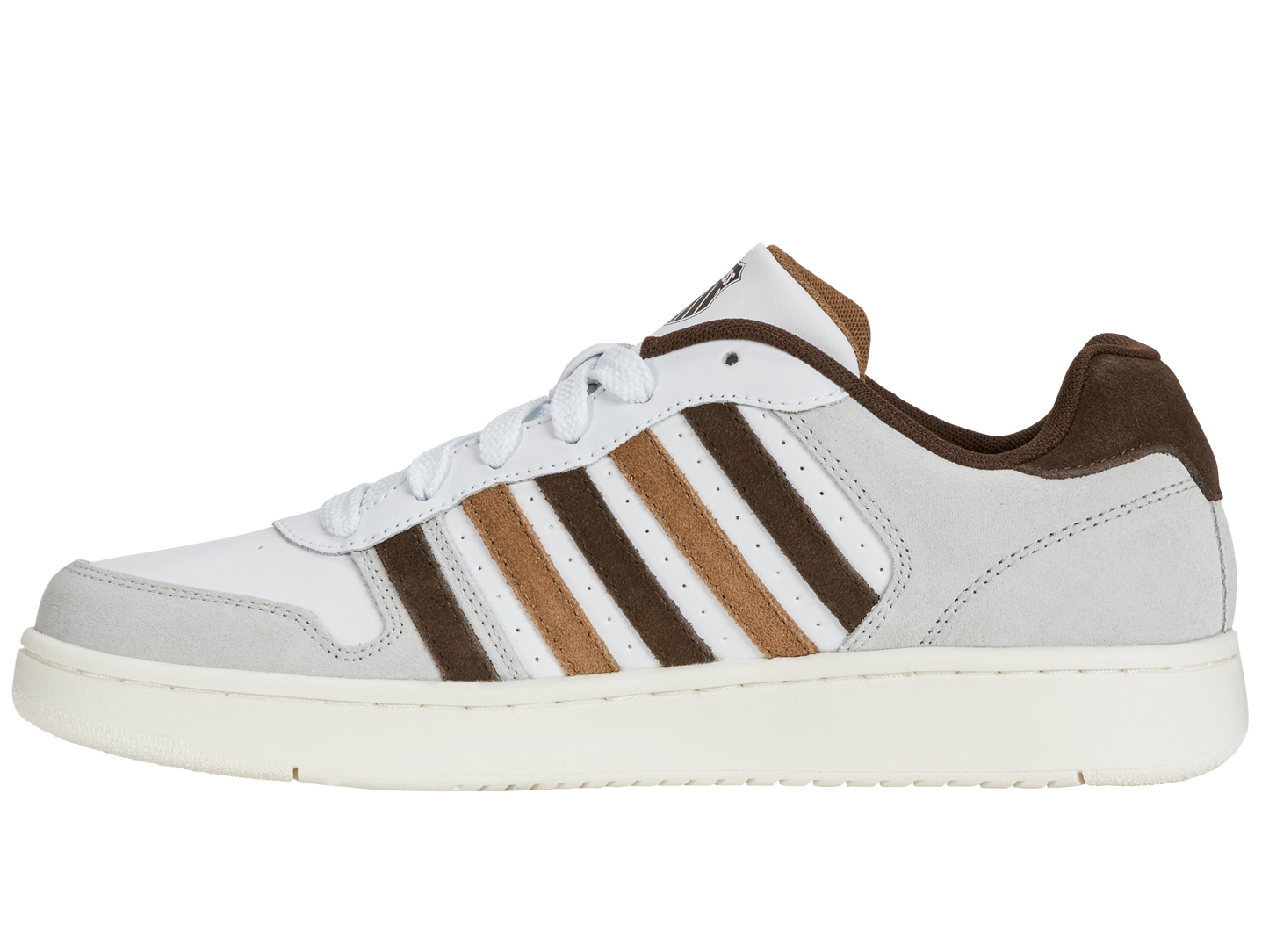 Men's K-Swiss Court Palisades - White/Brown