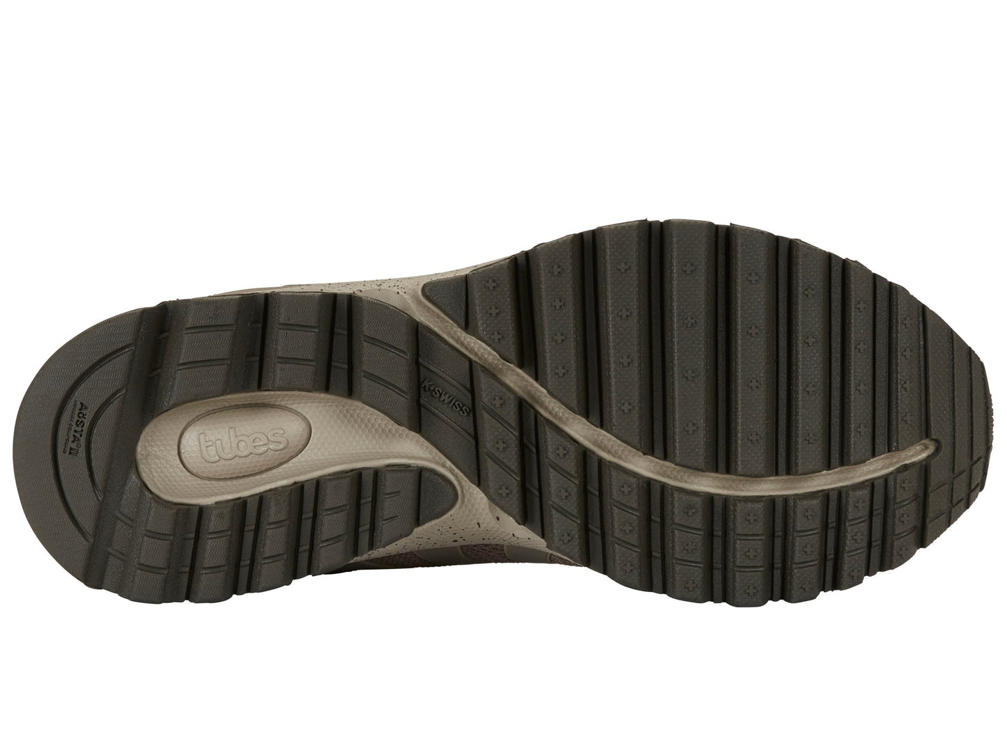 Men's K-Swiss TUBES 200 - Dune/Brown Wide Fit