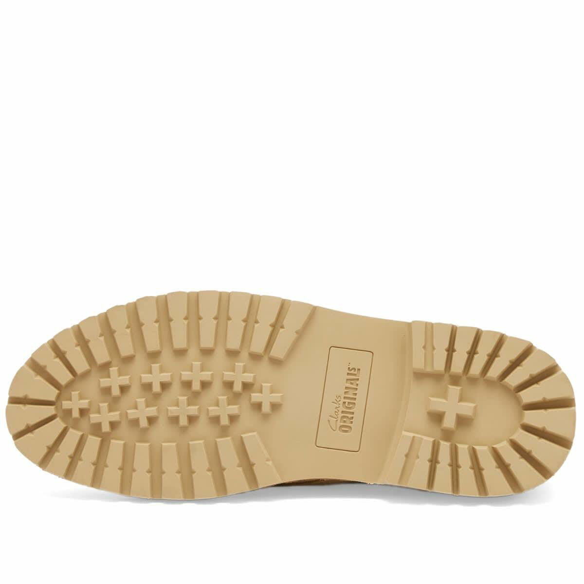 Men's Clarks Desert Rock Lo Derbys Suede - Maple