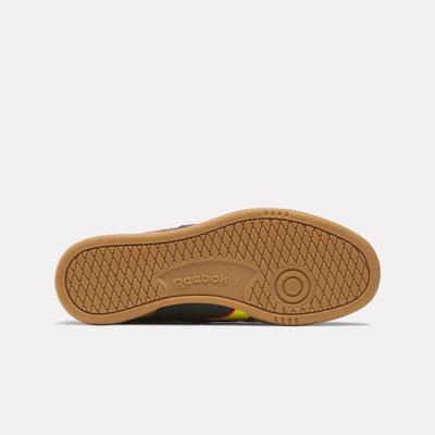 Men's Reebok Club C Grounds UK - Black/Electric Yellow
