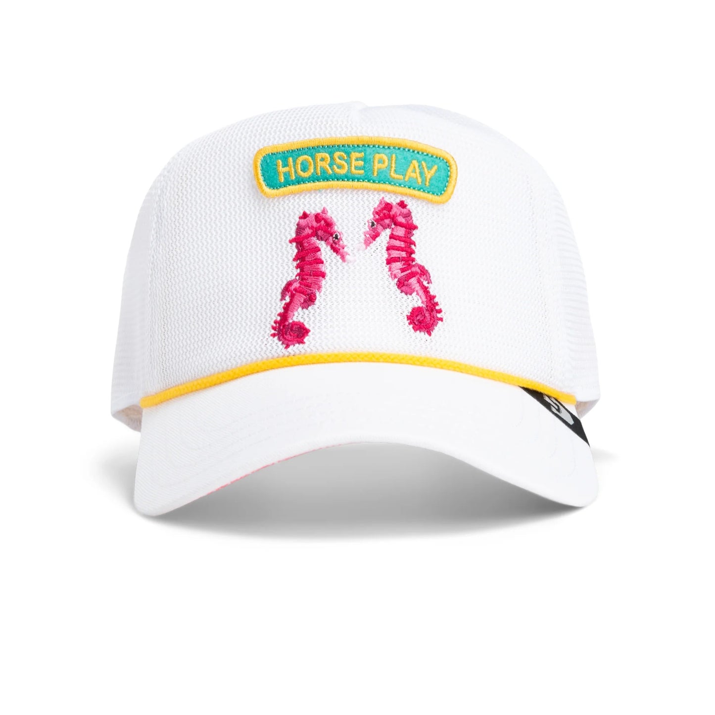Goorin Bros. Trucker Hat | Aqua Pals - White