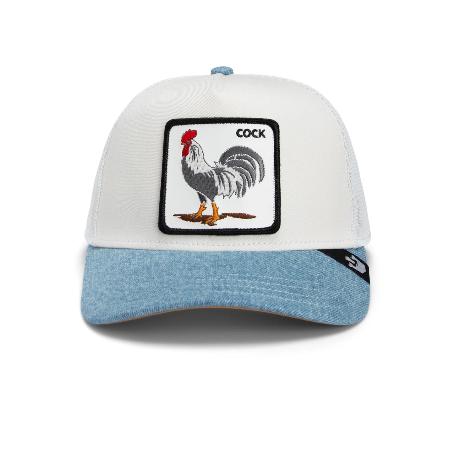 Goorin Bros. Trucker Hat | Rooster Fan Institution Ball Club - White