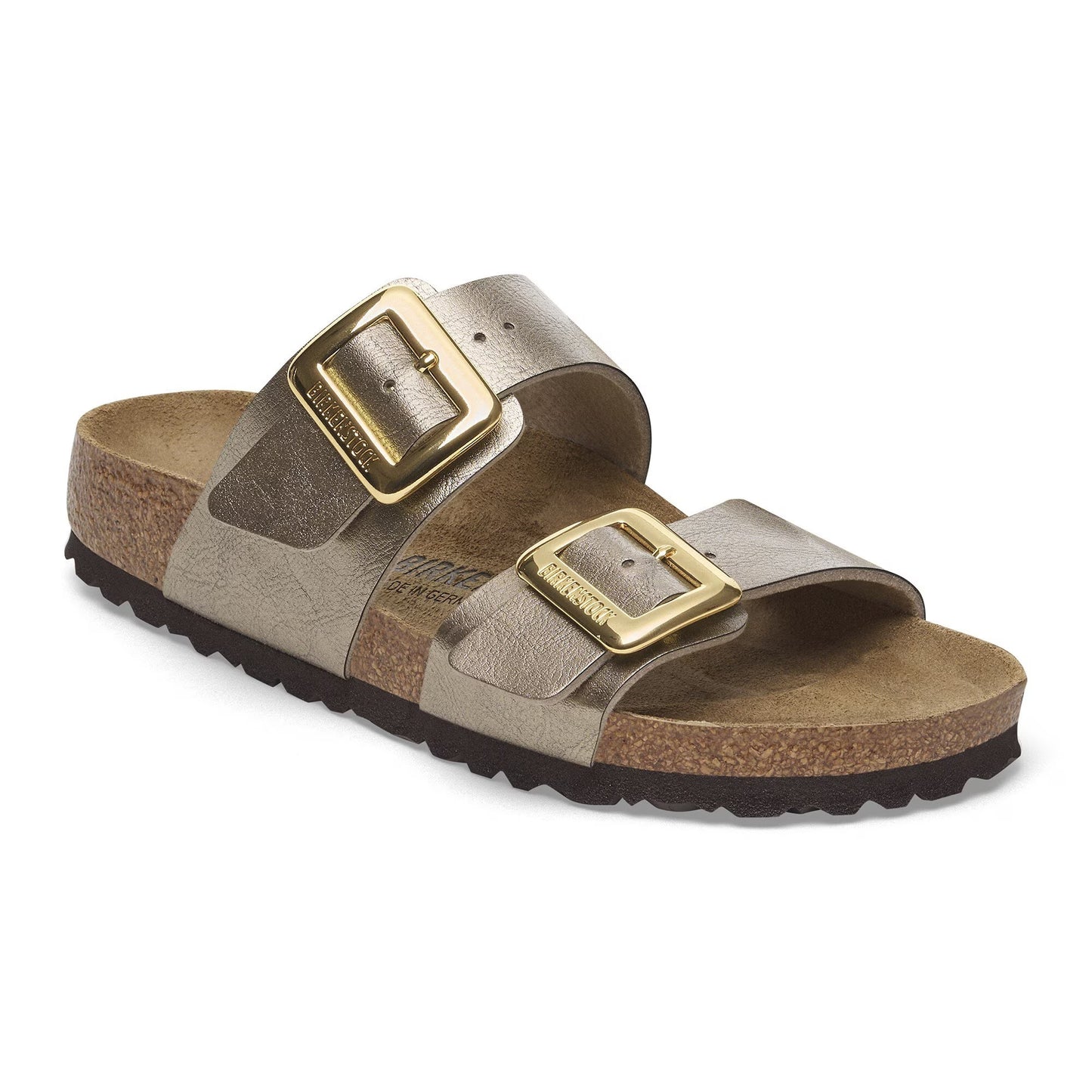 Birkenstock Sydney Cushion Buckle Birko Flor - Graceful Taupe