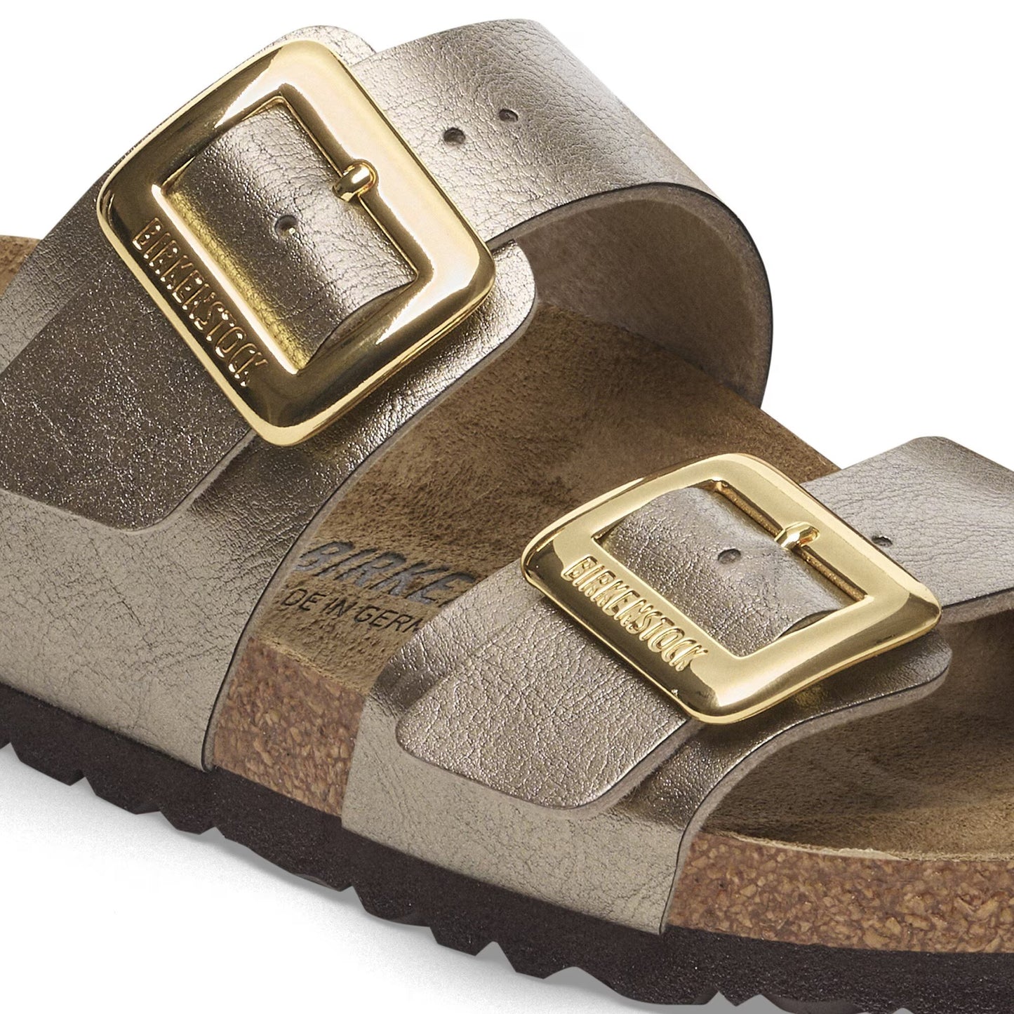 Birkenstock Sydney Cushion Buckle Birko Flor - Graceful Taupe
