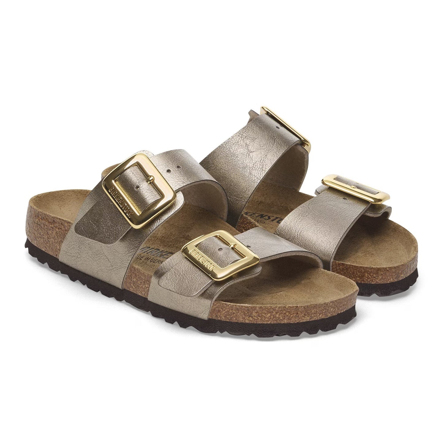 Birkenstock Sydney Cushion Buckle Birko Flor - Graceful Taupe