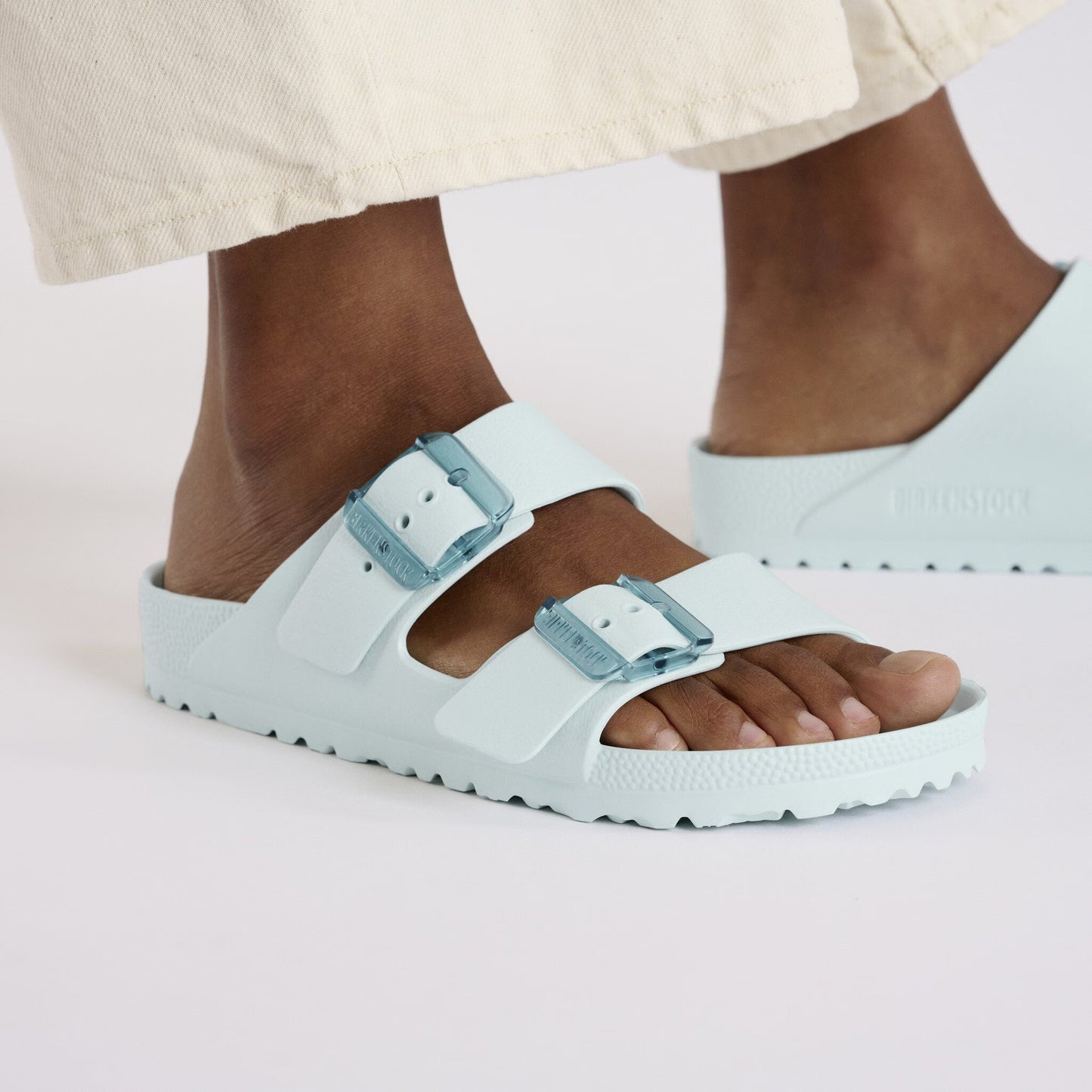 Birkenstock Arizona Stealth Buckle EVA - Surf Green