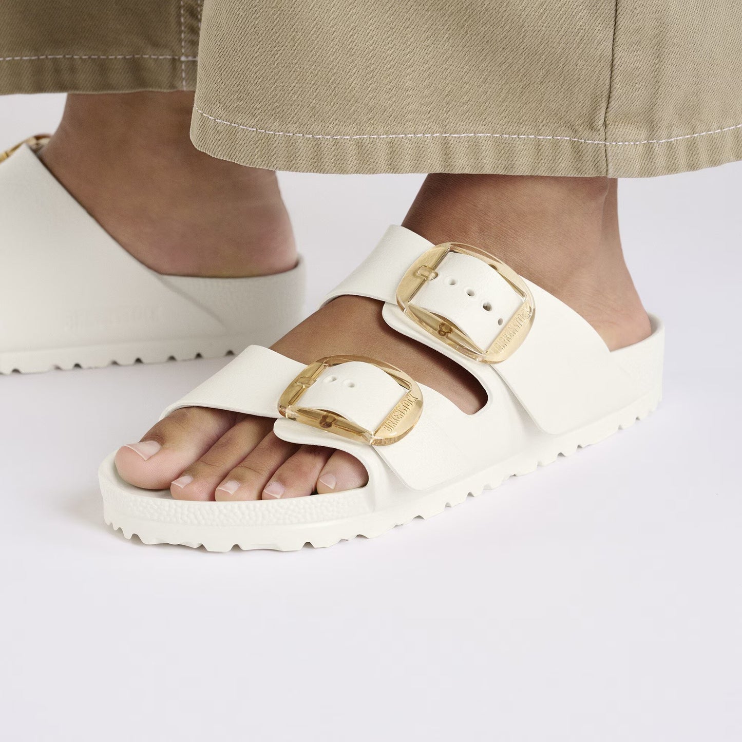 Birkenstock Arizona Big Buckle EVA - Eggshell