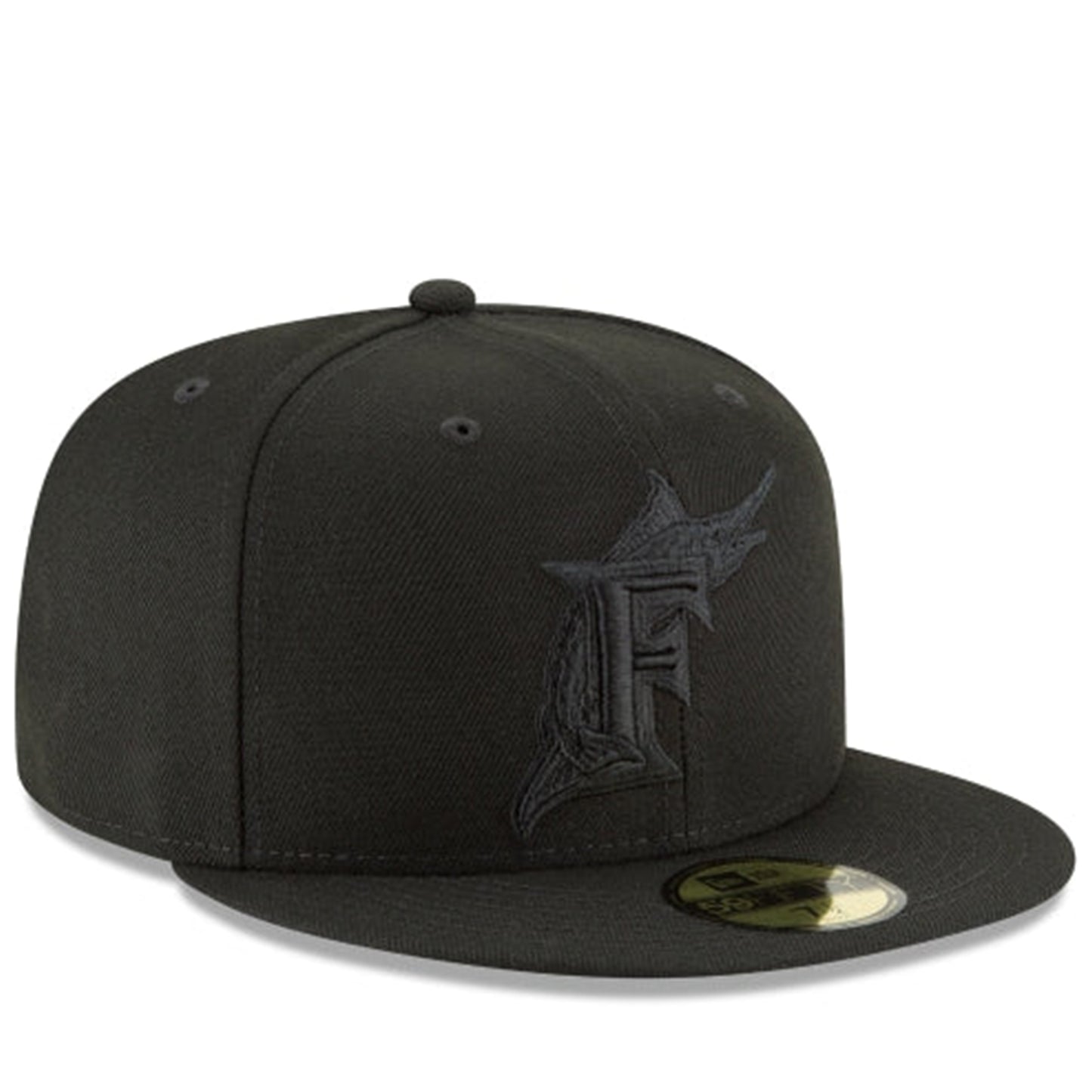 New Era Florida Marlins 59FIFTY Fitted Hat - Black