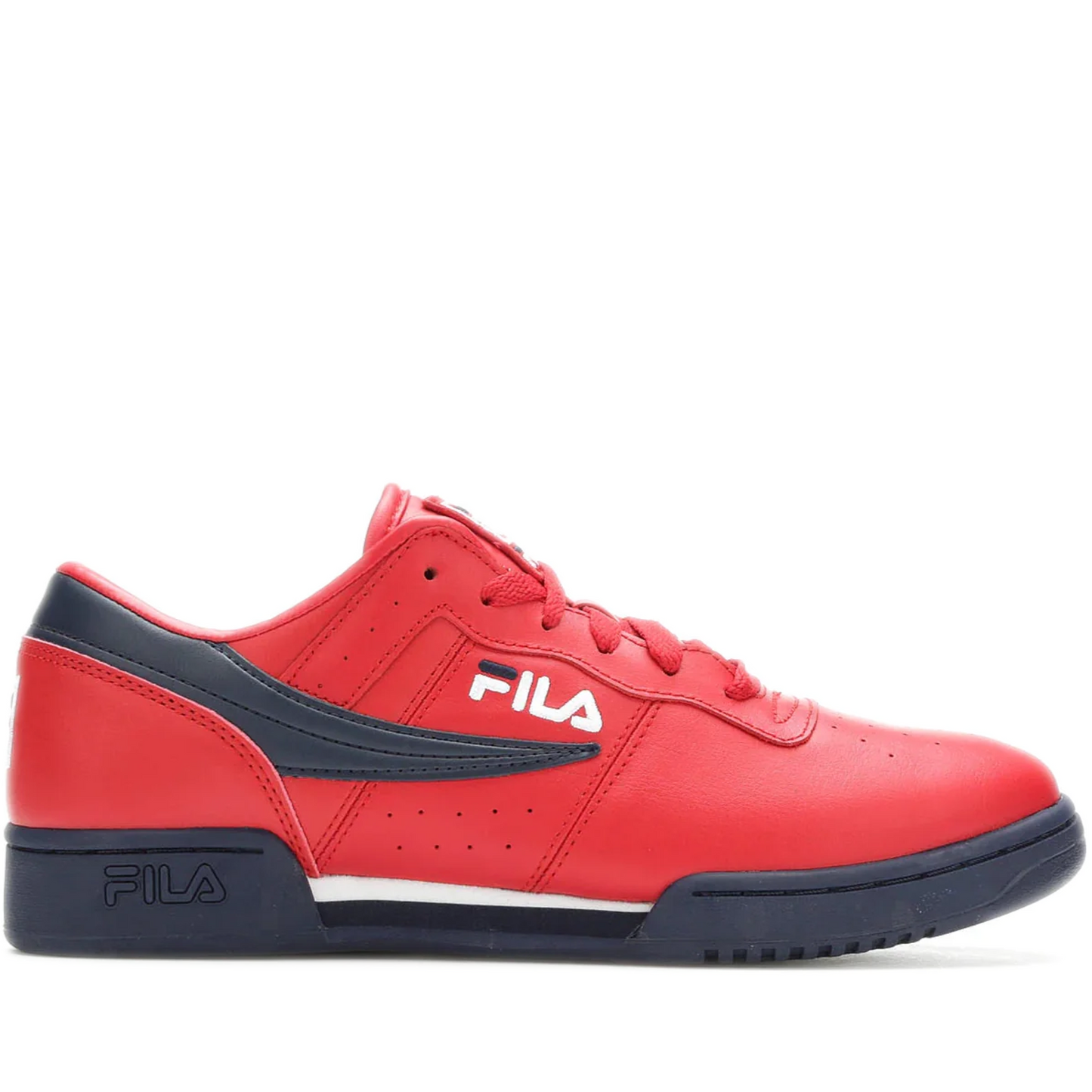 Men's Fila Original Fitness - Red/ Navy/ White