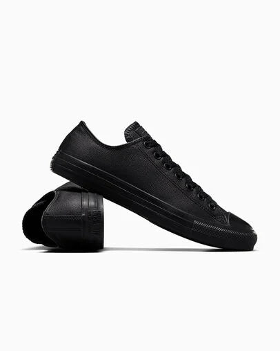 Converse Chuck Taylor All Star Leather - Black Monochrome
