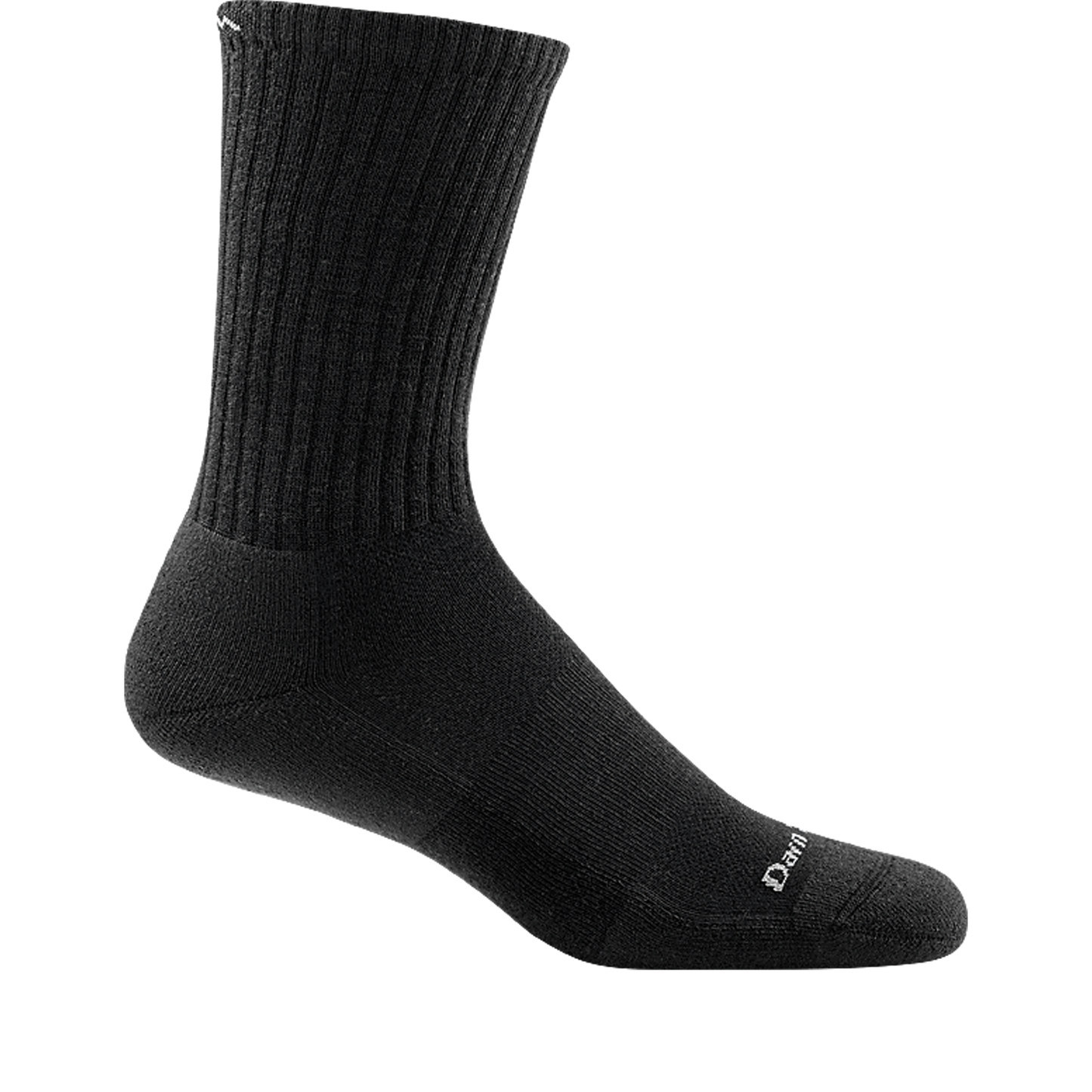 Darn Tough Men's The Standard Crew Lightweight Lifestyle Socks - Black