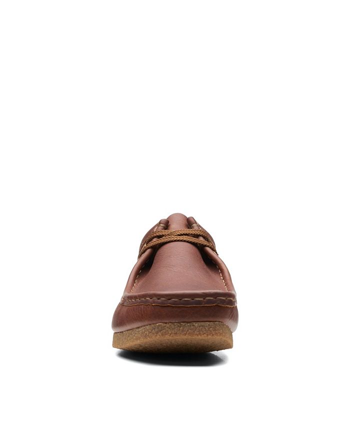 Men's Clarks Shacre II Run - Tan Tumbled Leather