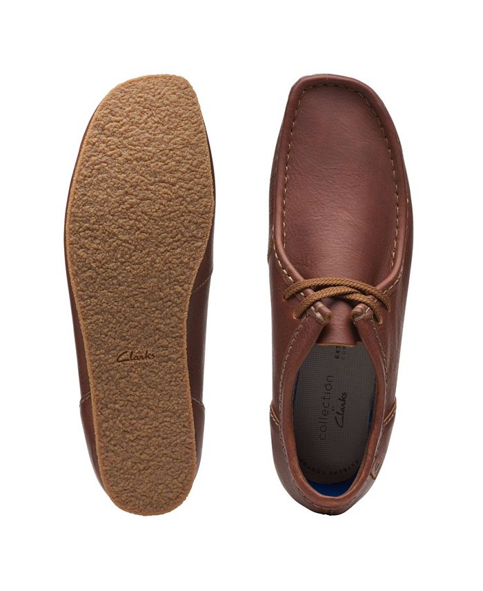 Men's Clarks Shacre II Run - Tan Tumbled Leather