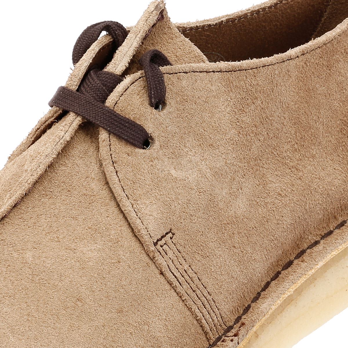 Men's Clarks Desert Trek Suede - Wolf Grey