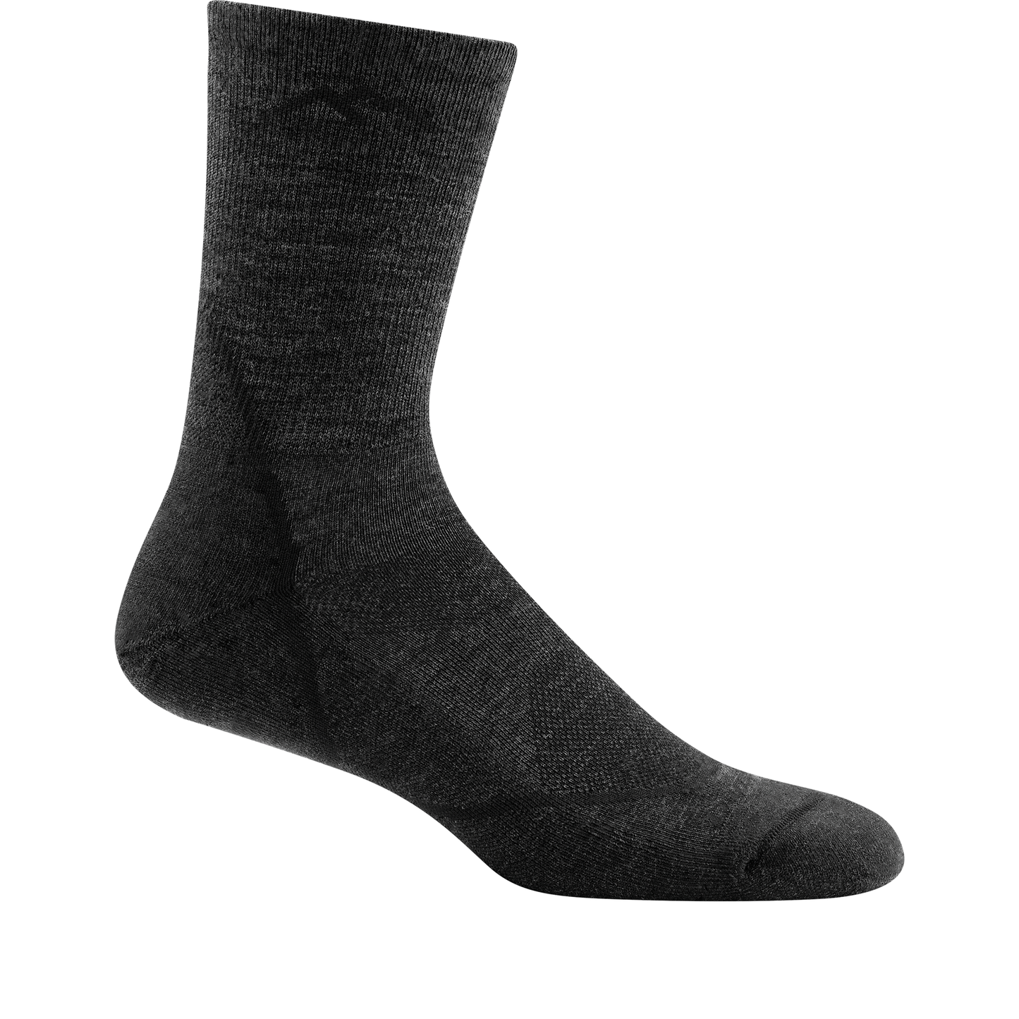 Darn Tough Men's Light Hiker Micro Crew Lightweight Hiking Socks - Black