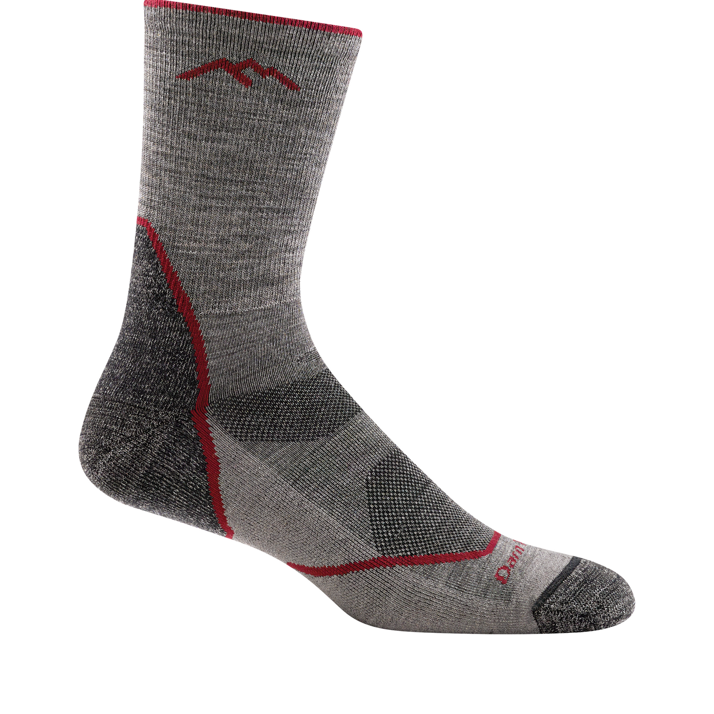 Darn Tough Men's Light Hiker Micro Crew Lightweight Hiking Socks - Taupe
