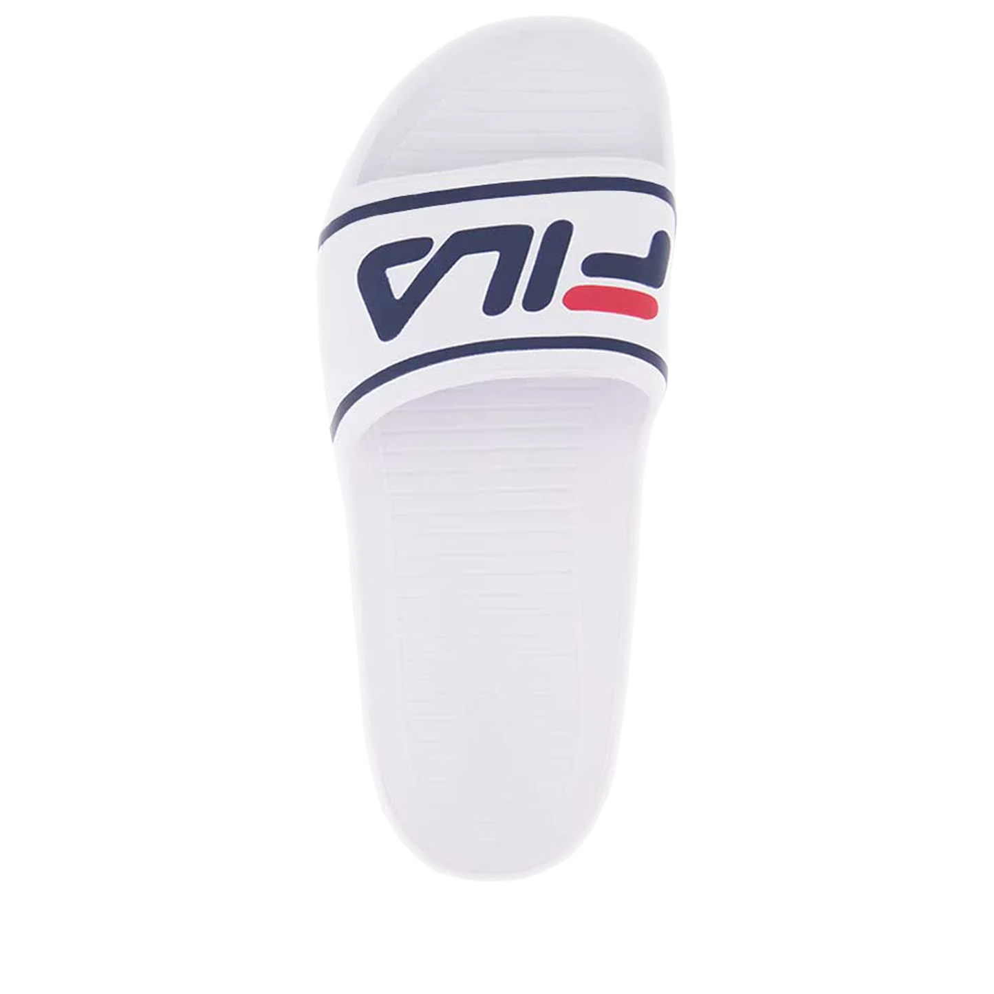 Men's Fila Sleek Slide ST - White/ Navy/ Red