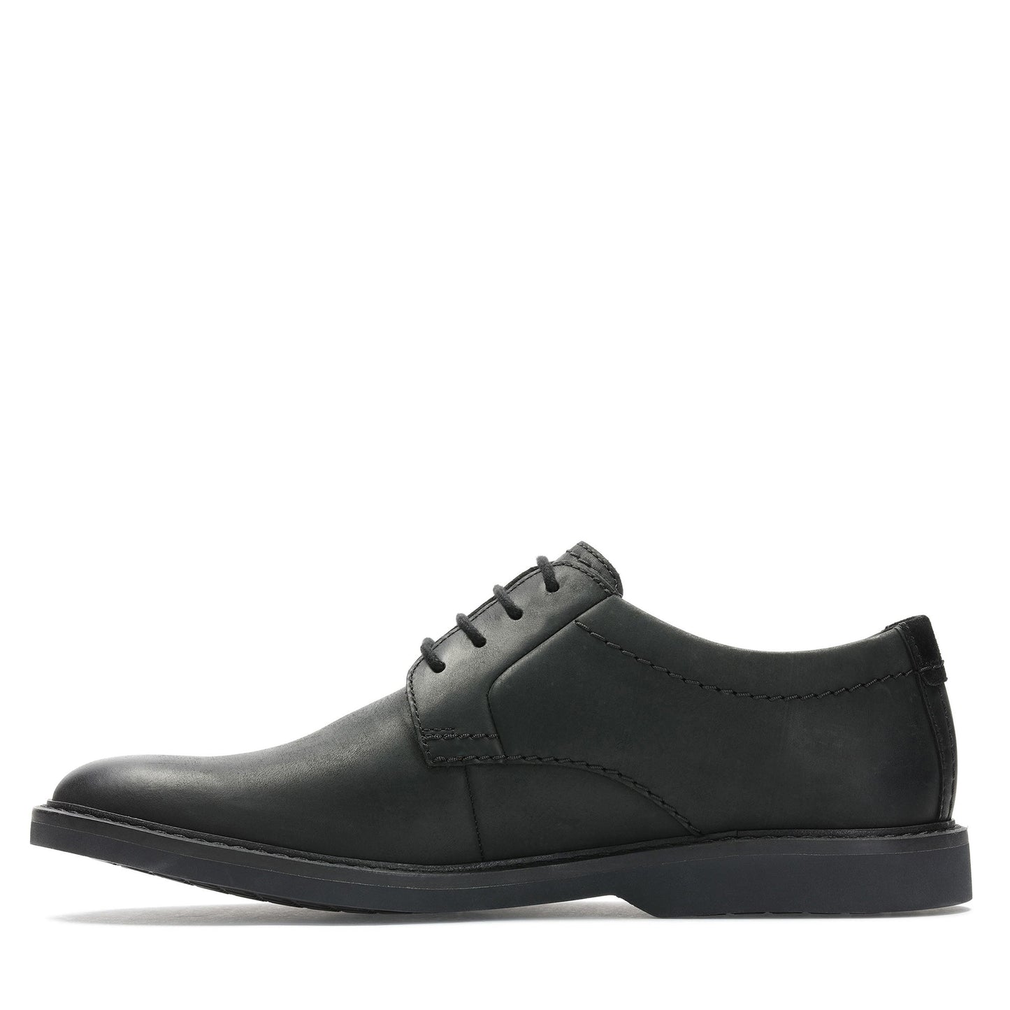 Clarks Atticus Lt Lace - Black Nubuck - Alt Side