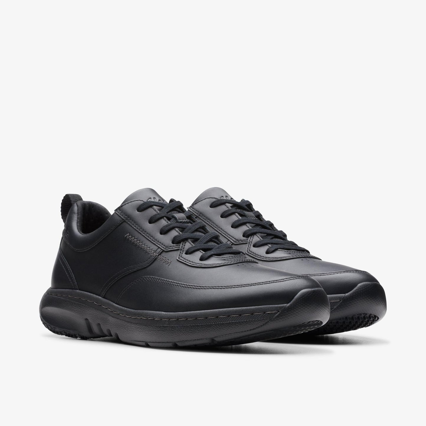 Men's Clarks Pro Lace Leather - Black