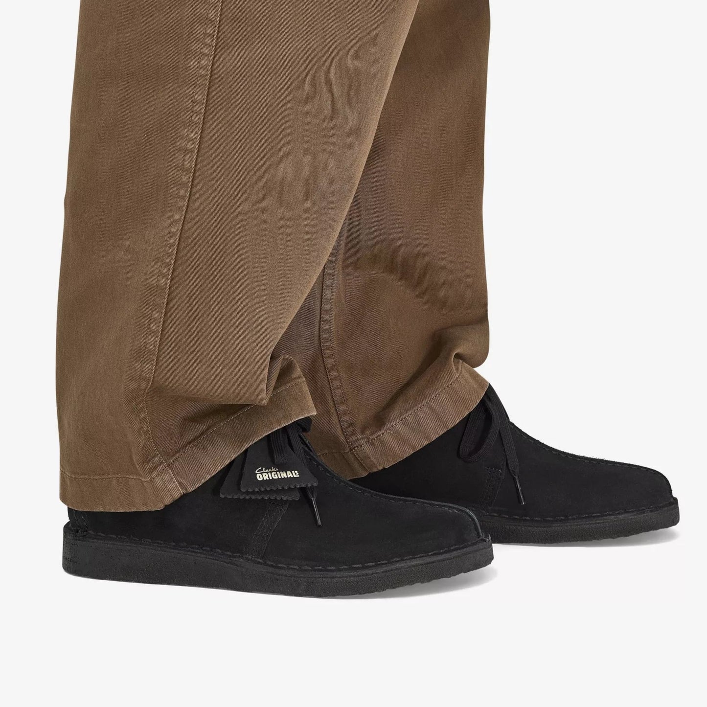 Men's Clarks Desert Trek - Black Suede