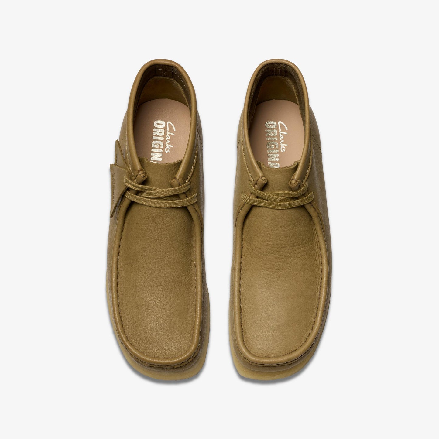 Men's Clarks Wallabee Boot - Dark Olive