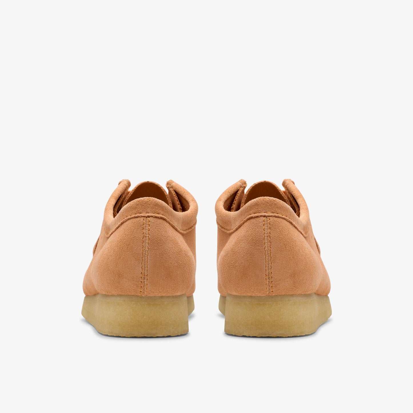 Men's Clarks Wallabee Low Suede - Pale Peach