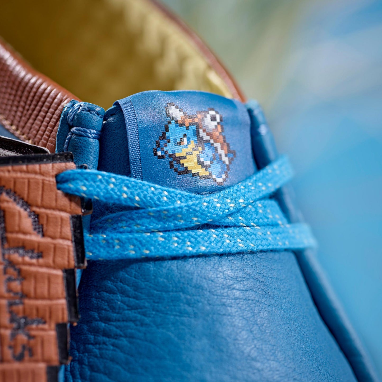Men's Clarks Torhill Explore X Pokemon - Blastoise Blue Leather