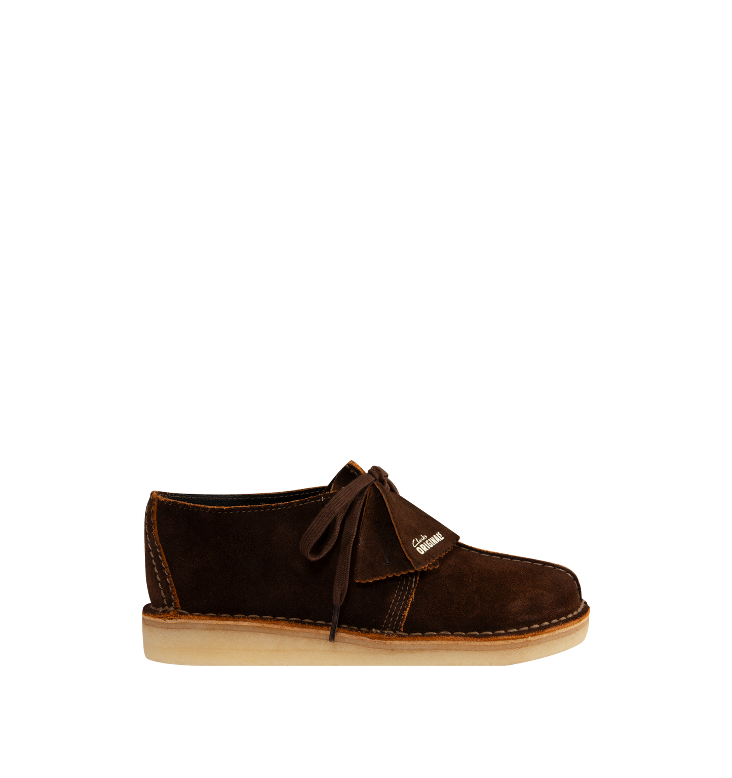Men's Clarks Desert Trek Suede - Brown/Chestnut