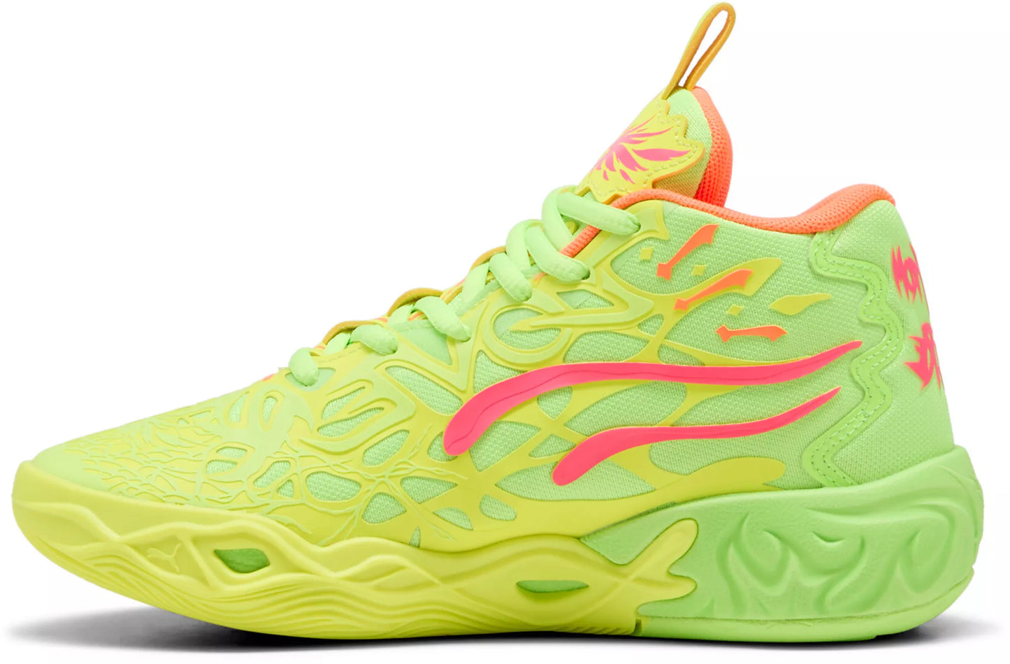 Grade School Puma X Lamelo Ball MB.04 "Gem" JR - Neon Green