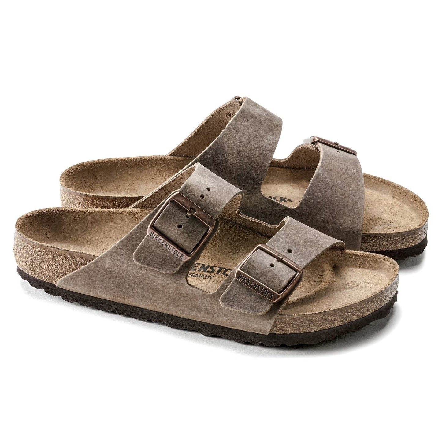 Birkenstock Arizona Oiled Leather - Tobacco Brown