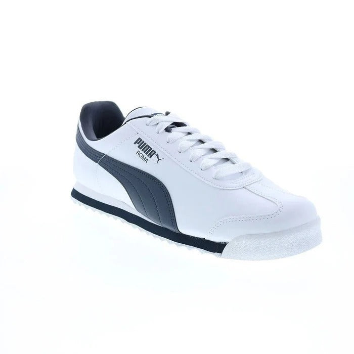 Men's Puma Basic Shoes - White/Navy
