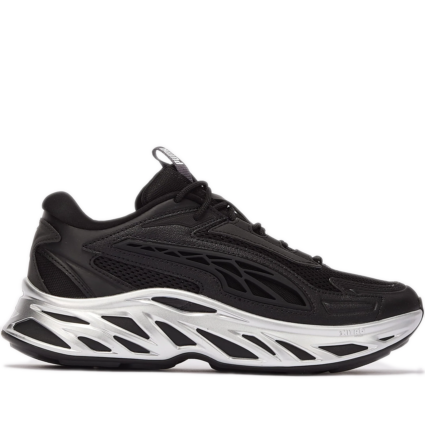 Men's Puma Exotek NITRO Mirrored Shoes - Black/ Silver