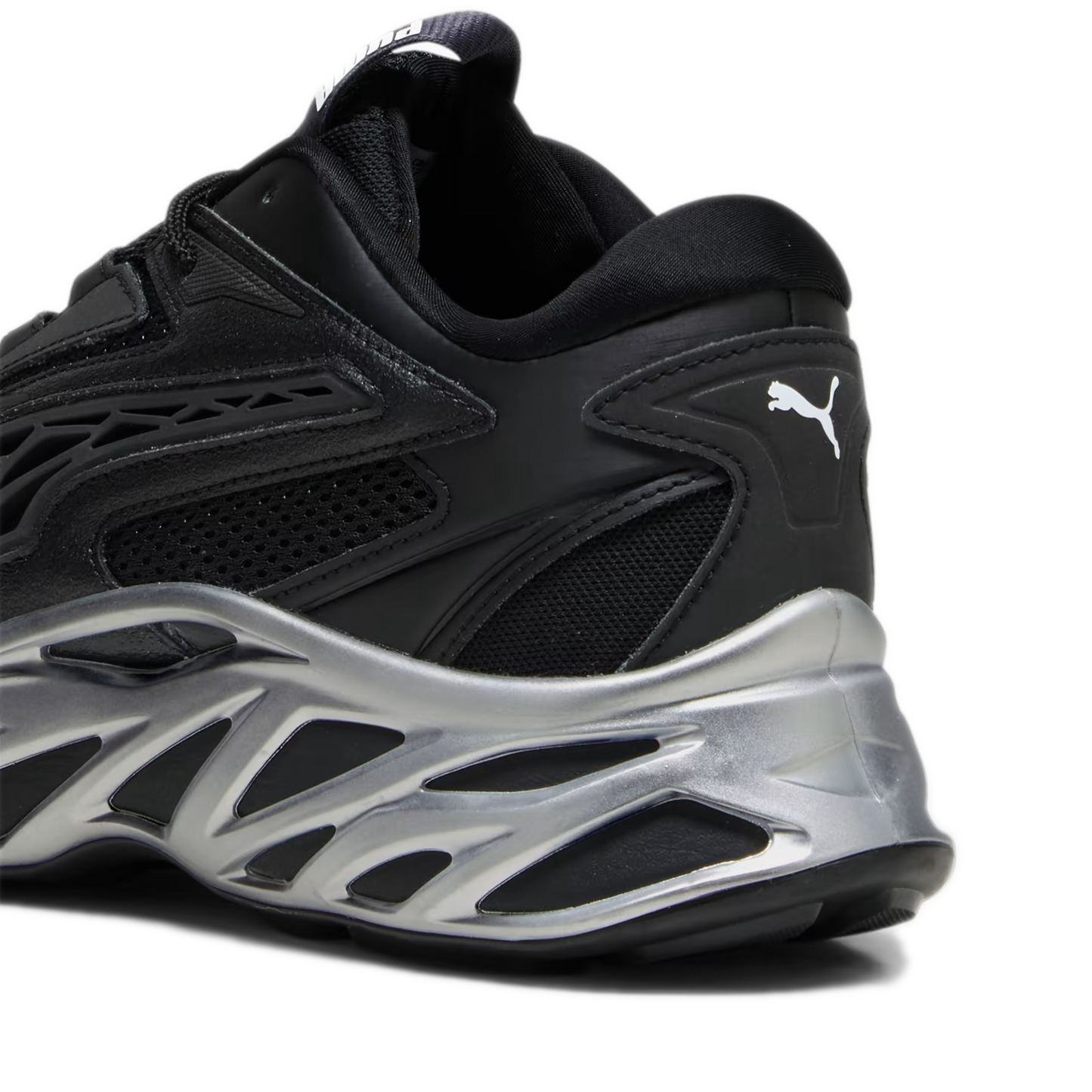 Men's Puma Exotek NITRO Mirrored Shoes - Black/ Silver