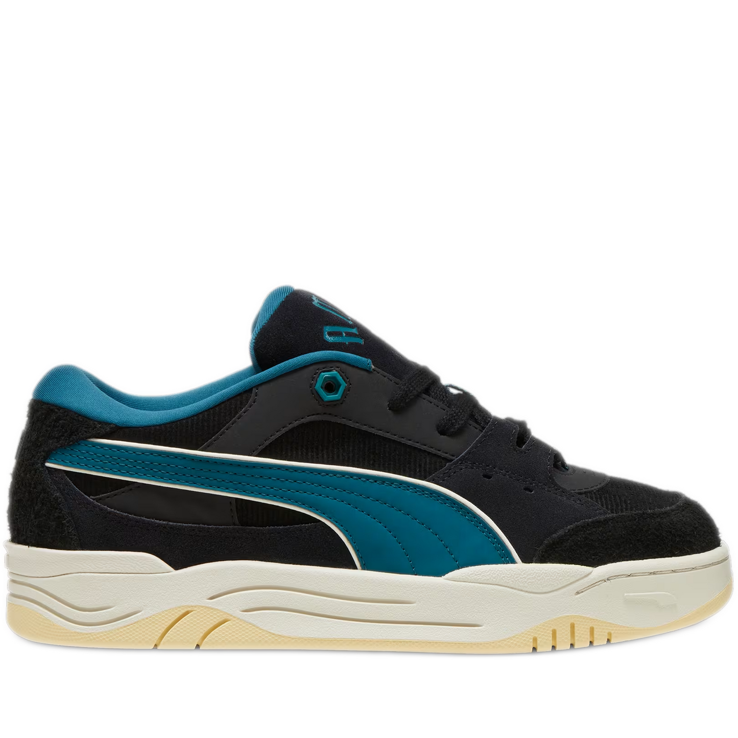 Men's Puma 180 Play Paris - Black/ Cold Green
