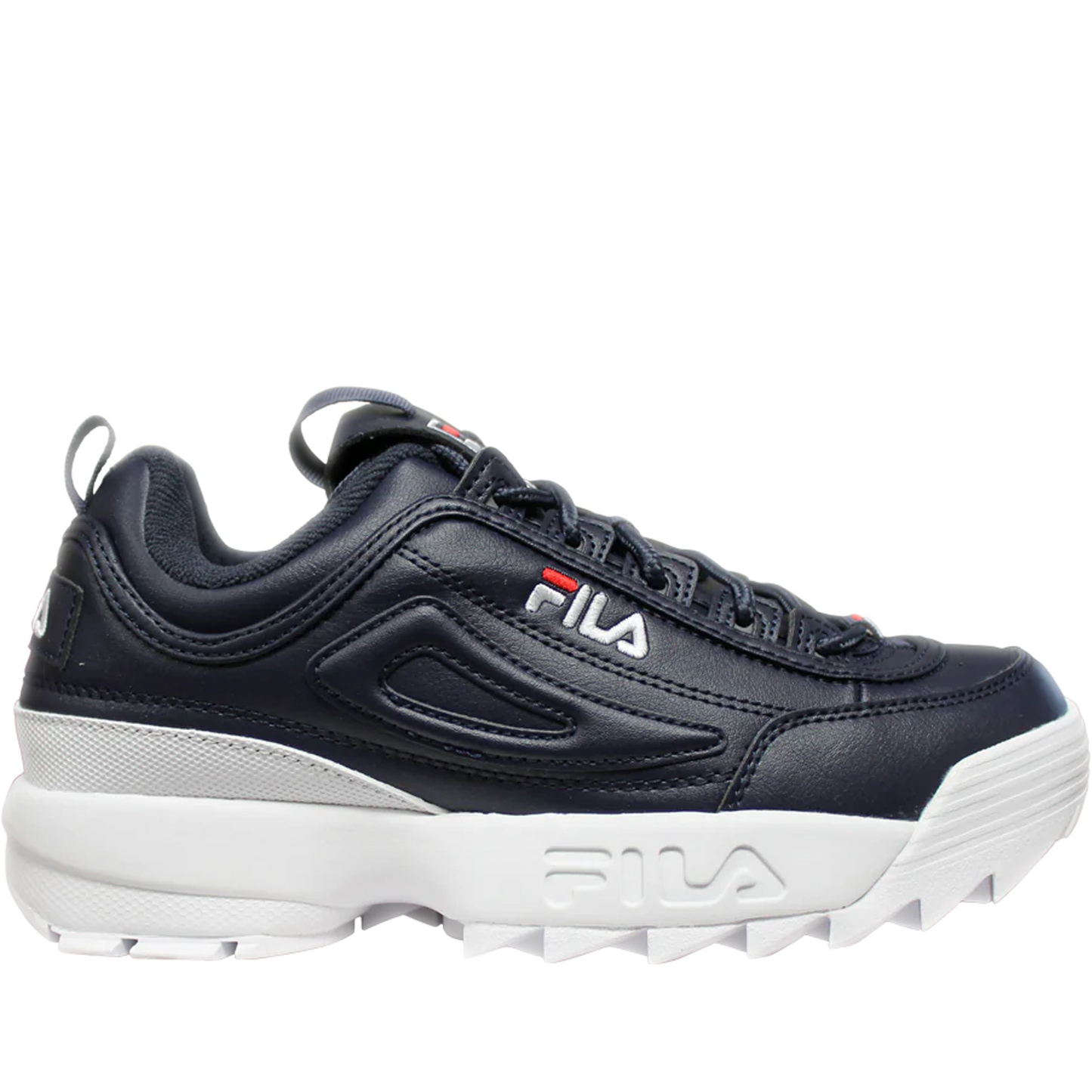 Kid's Fila Disruptor II Premium - Navy/ White