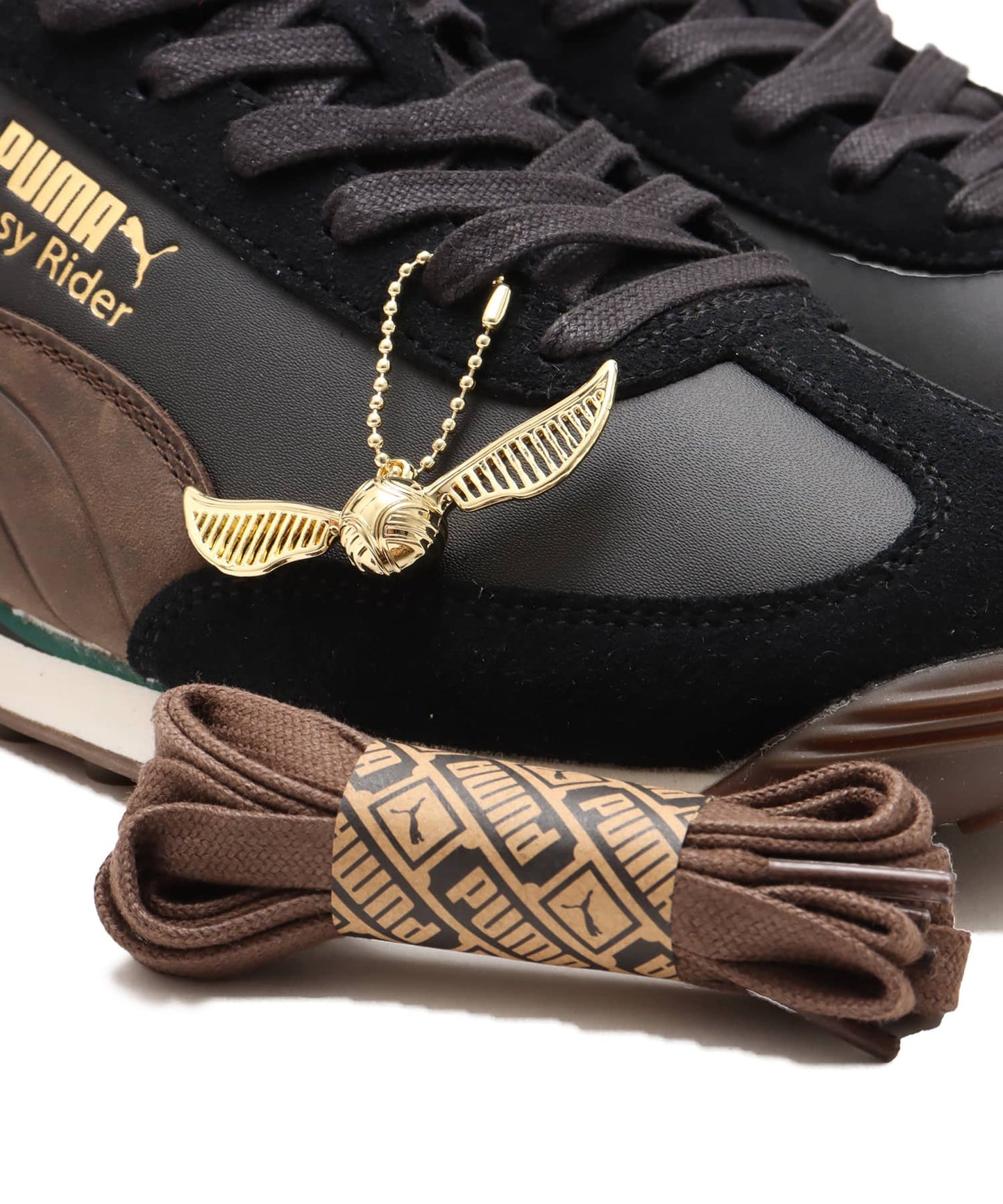Men's Puma X Harry Potter Easy Rider - Puma Black/Chocolate