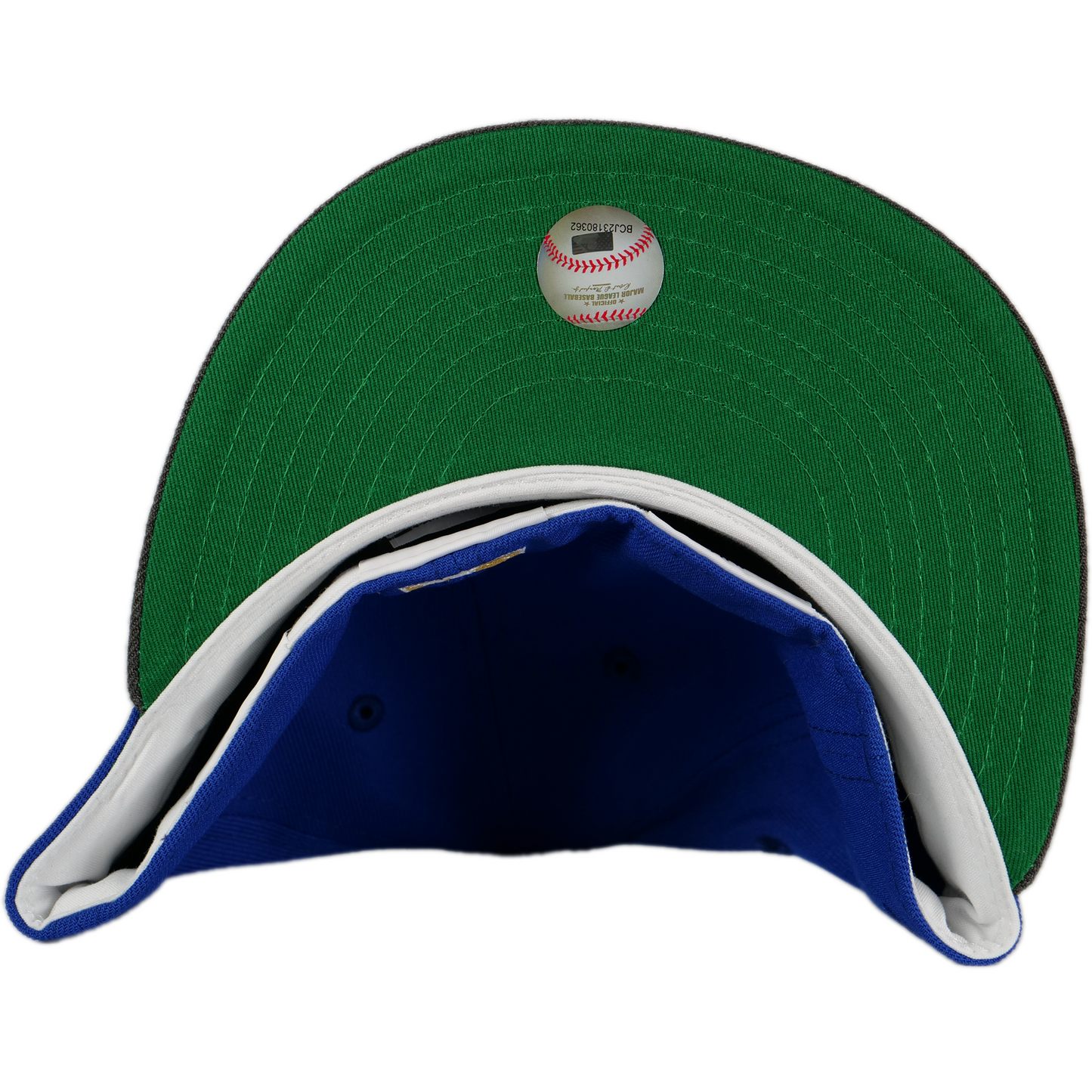New Era Brooklyn Dodgers Jackie Robinson Exclusive 59FIFTY Fitted Hat - Blue/ Graphite