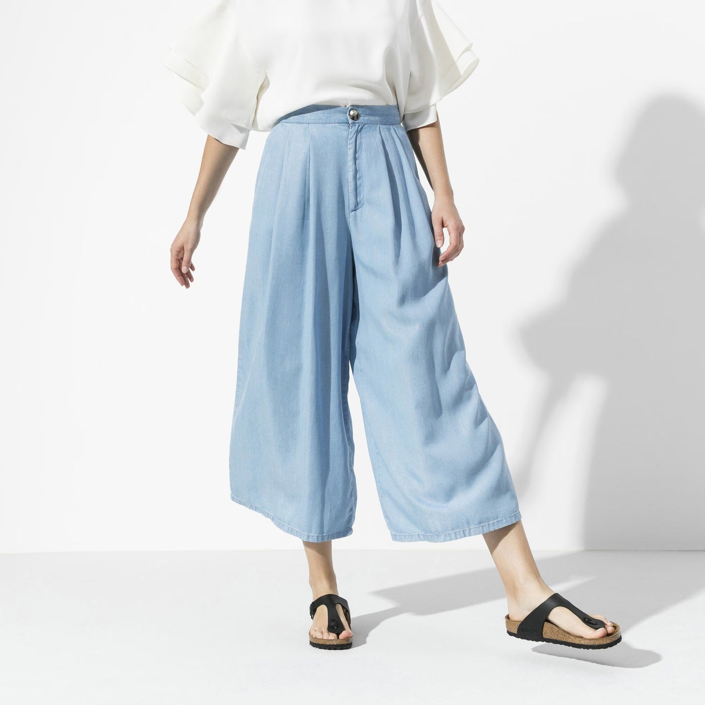 Birkenstock Gizeh Birko-Flor Thong Sandals - Black