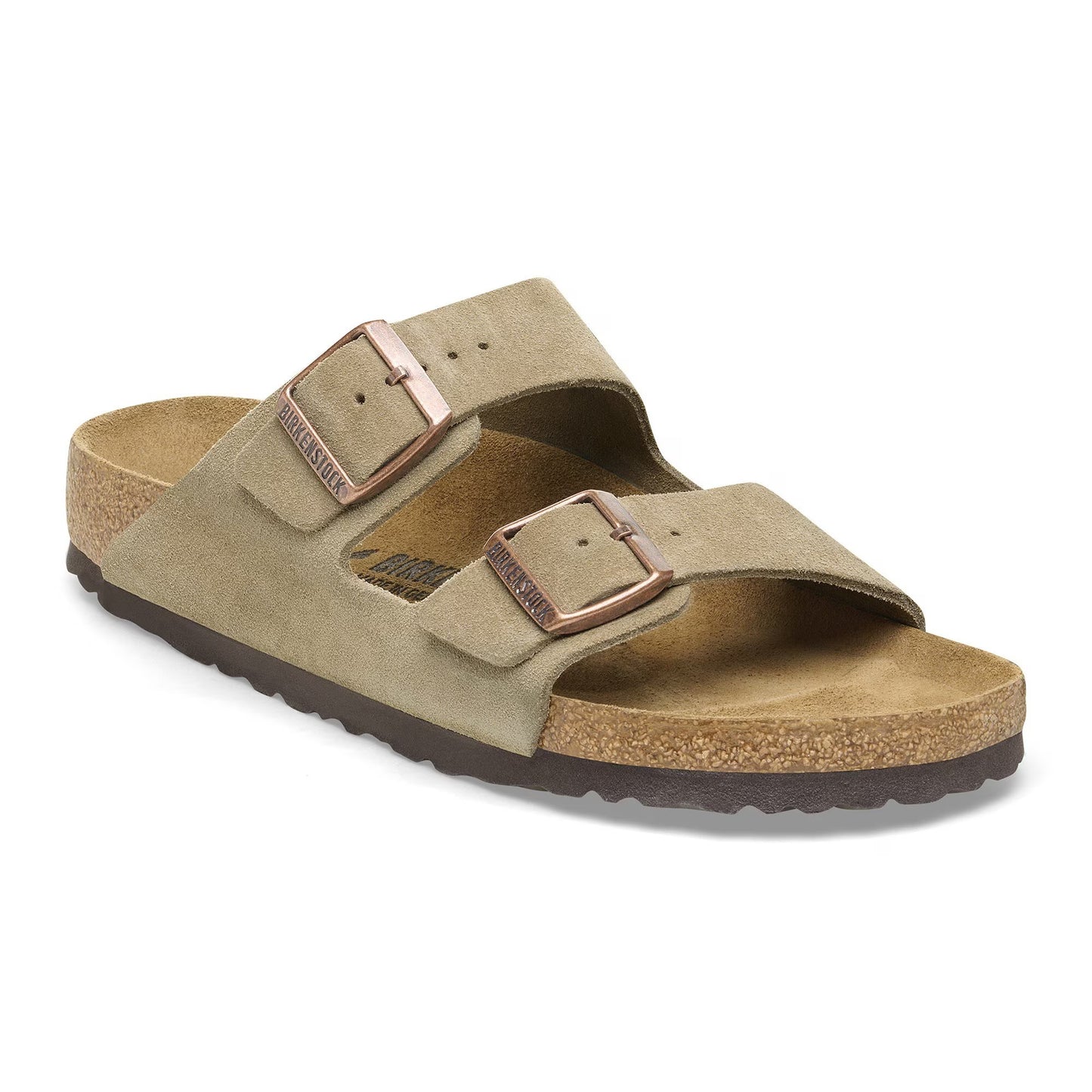 Birkenstock Arizona Suede Leather - Taupe