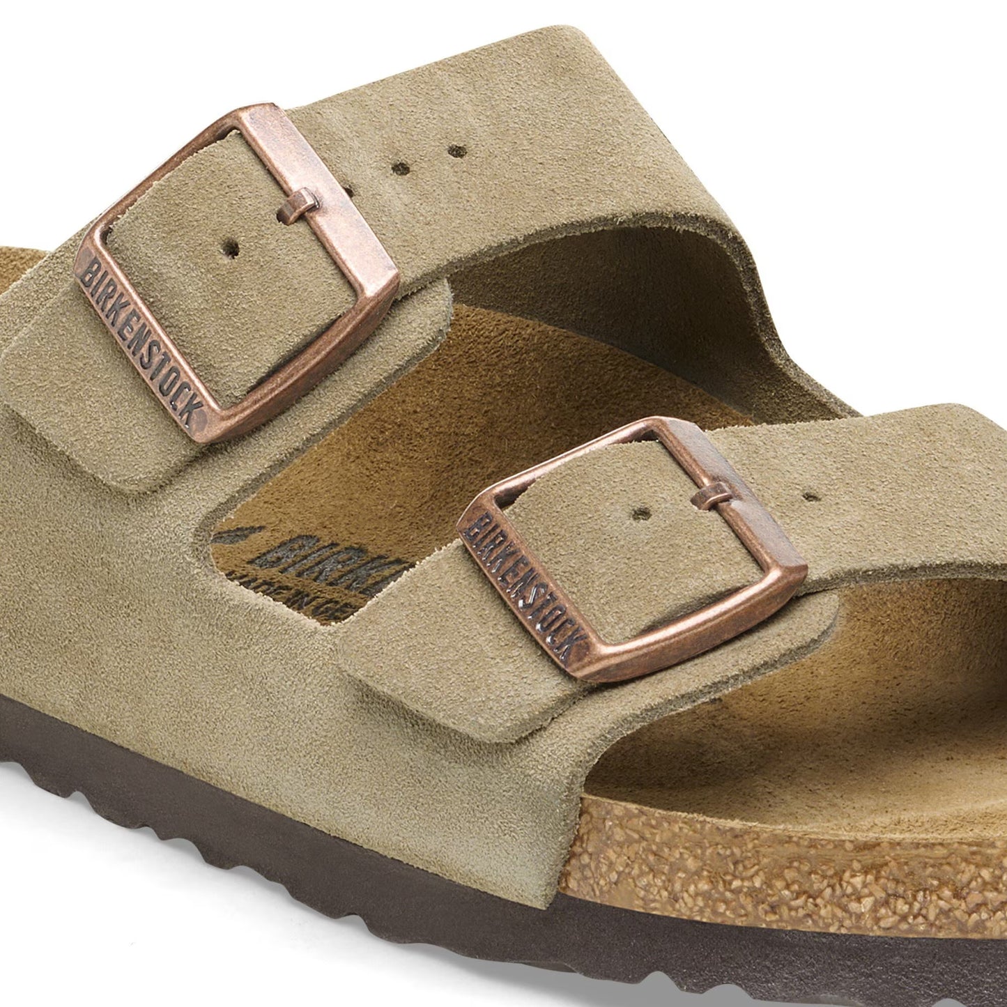 Birkenstock Arizona Suede Leather - Taupe